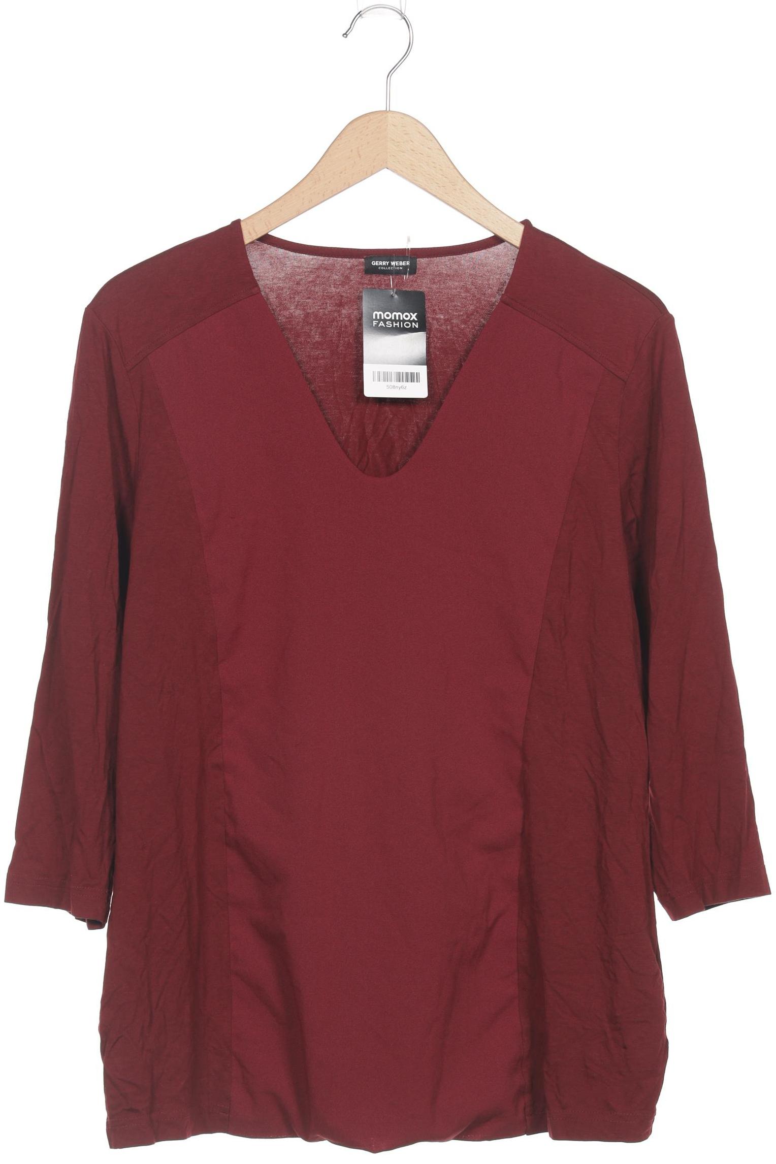 

Gerry Weber Damen Langarmshirt, bordeaux, Gr. 46
