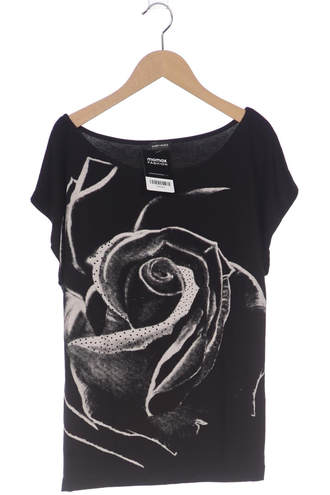 

Gerry Weber Damen T-Shirt, schwarz, Gr. 38