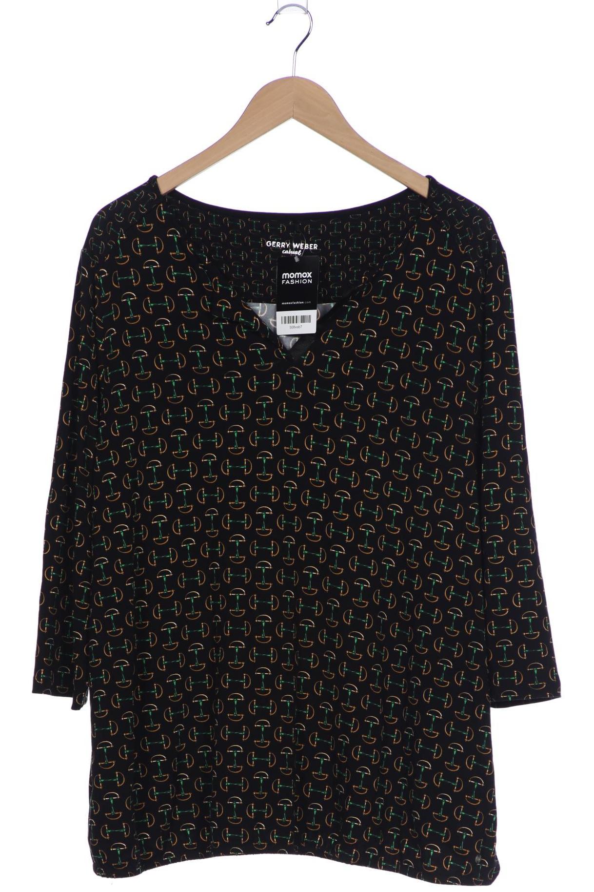 

Gerry Weber Damen Langarmshirt, schwarz, Gr. 48