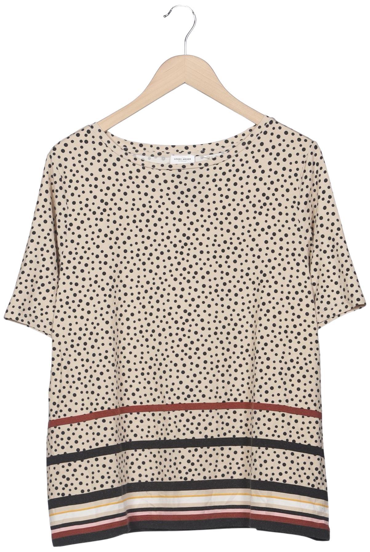 

Gerry Weber Damen T-Shirt, beige, Gr. 48