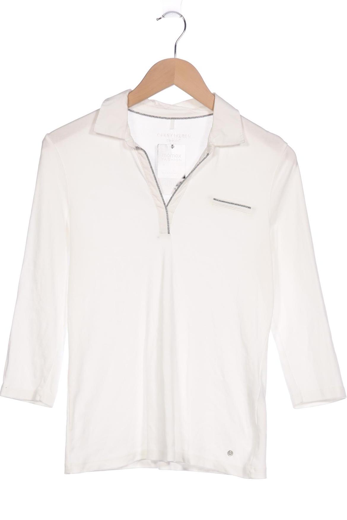 

Gerry Weber Damen Langarmshirt, weiß, Gr. 40