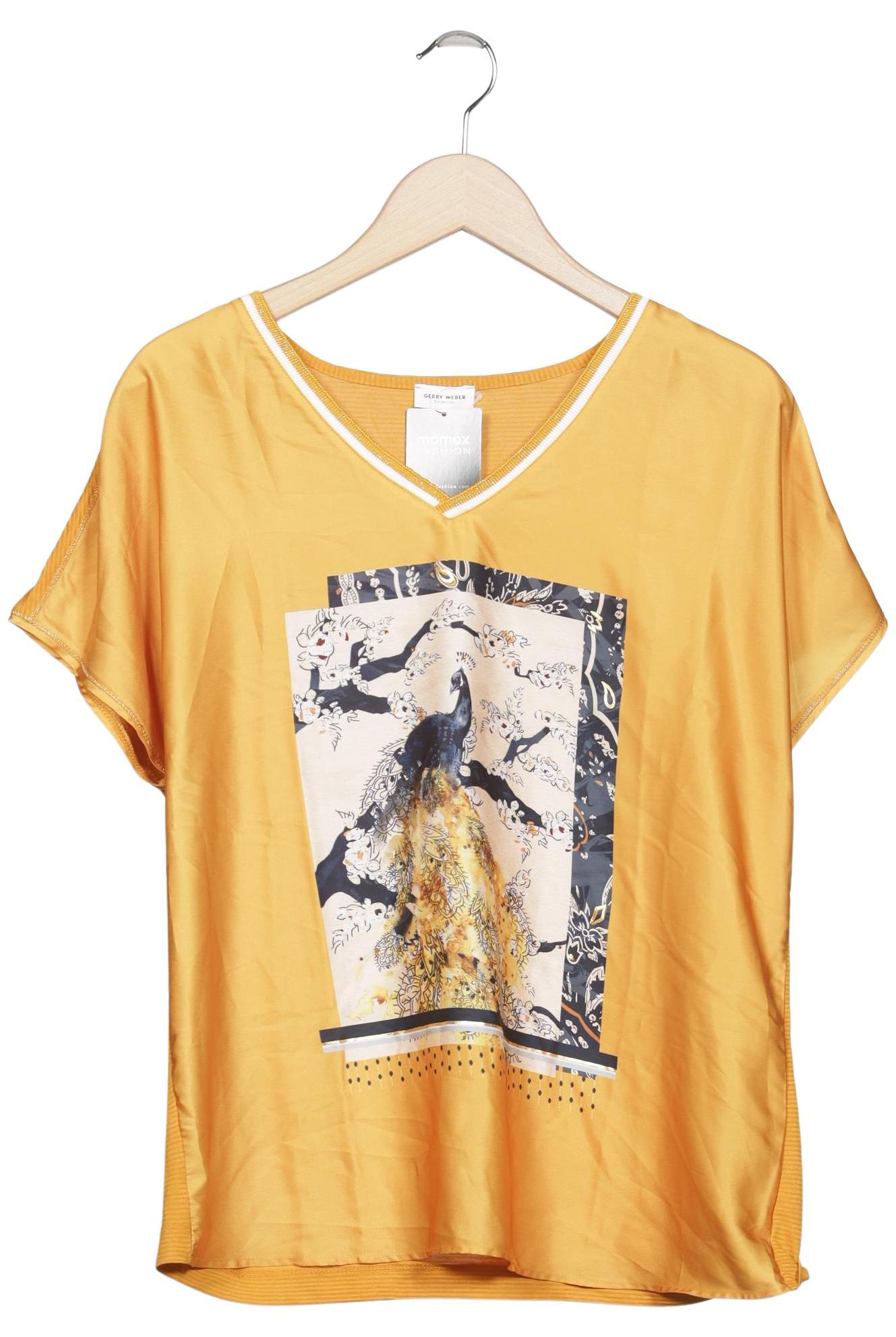 

Gerry Weber Damen T-Shirt, gelb, Gr. 42