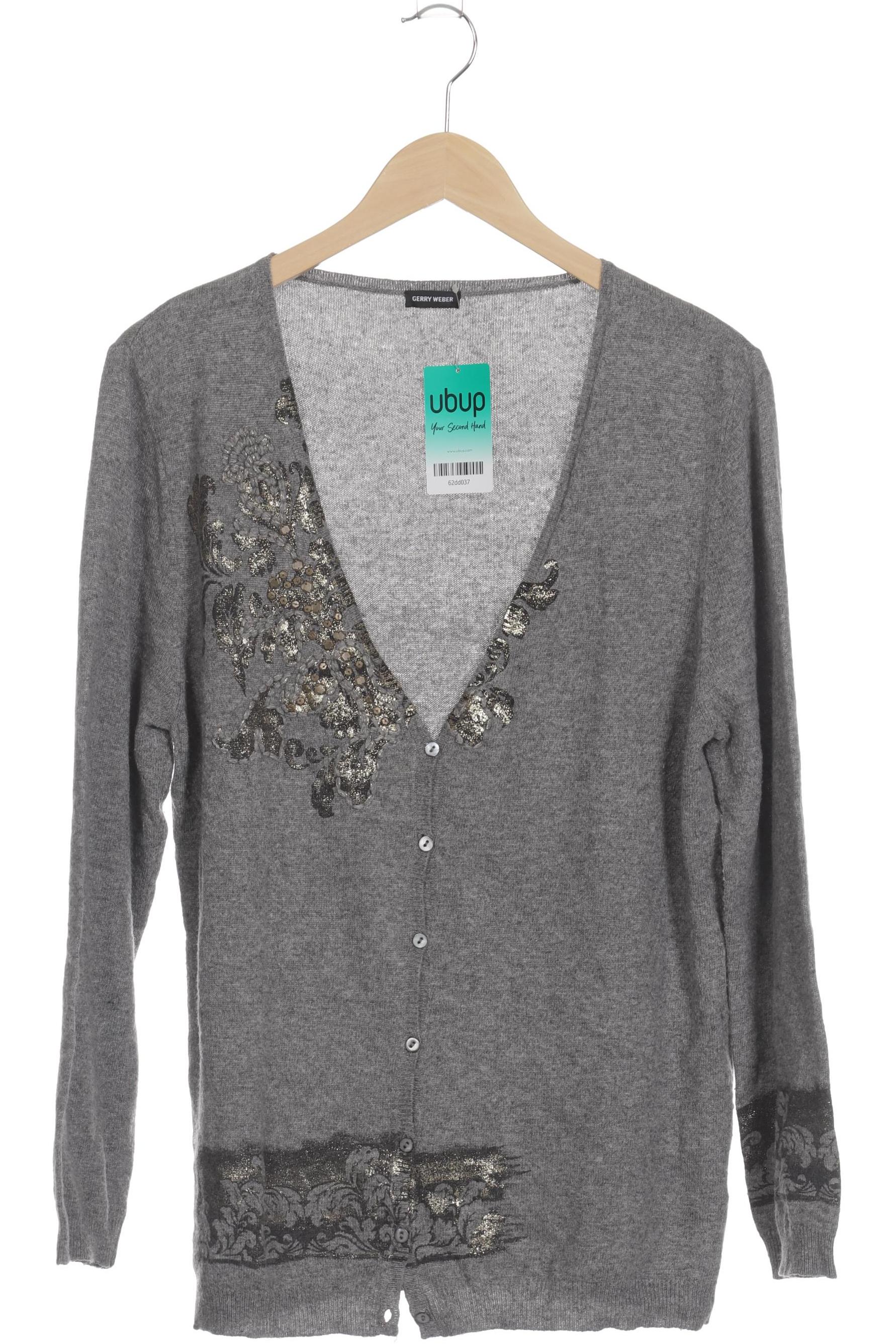 

Gerry Weber Damen Strickjacke, grau, Gr. 42