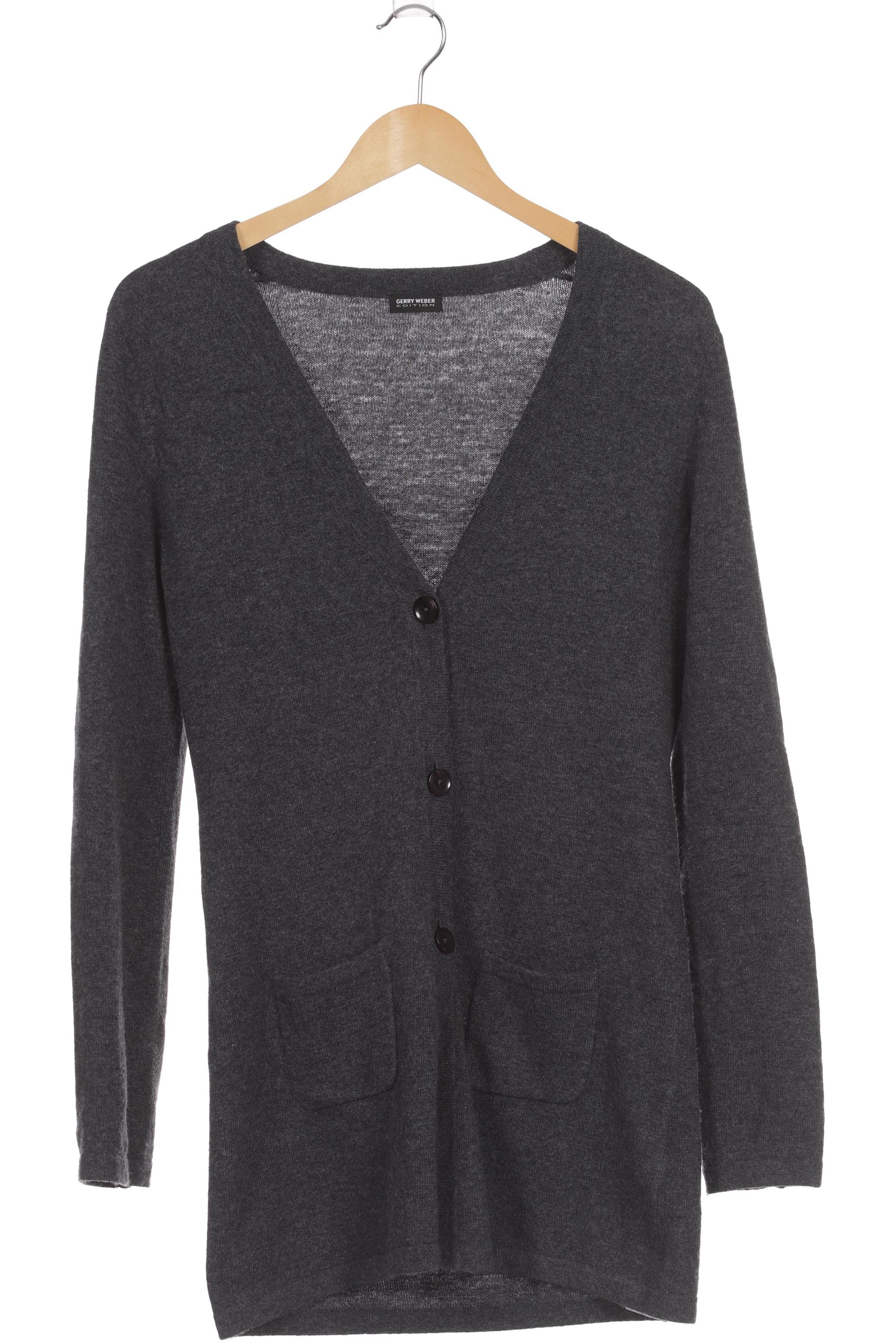 

Gerry Weber Damen Strickjacke, grau, Gr. 36