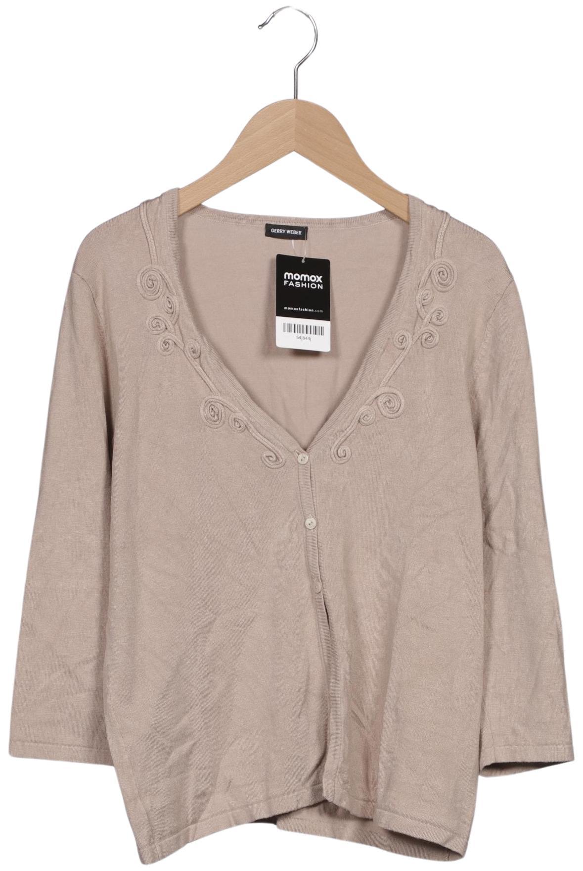 

Gerry Weber Damen Strickjacke, beige, Gr. 38