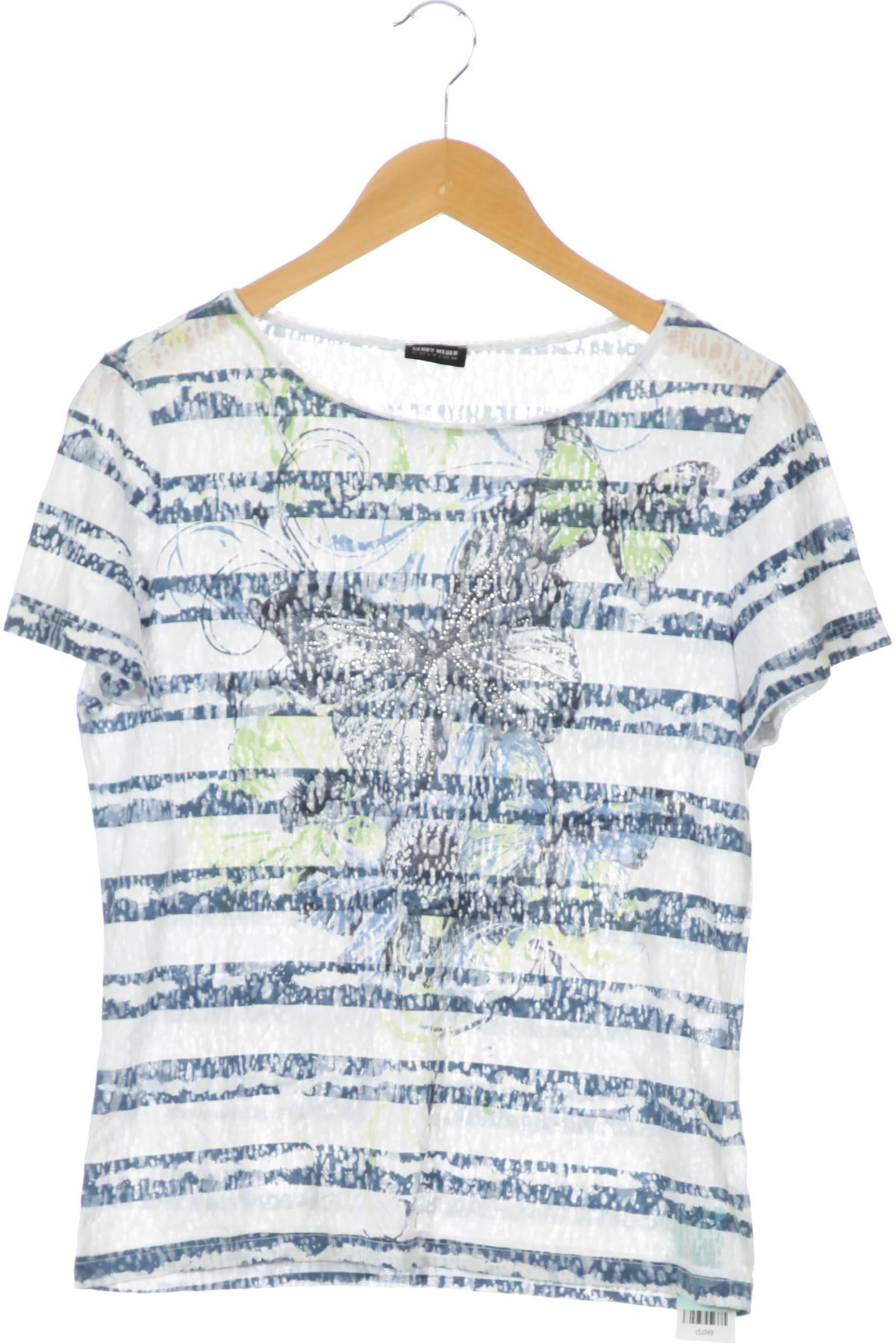 

Gerry Weber Damen T-Shirt, blau, Gr. 42