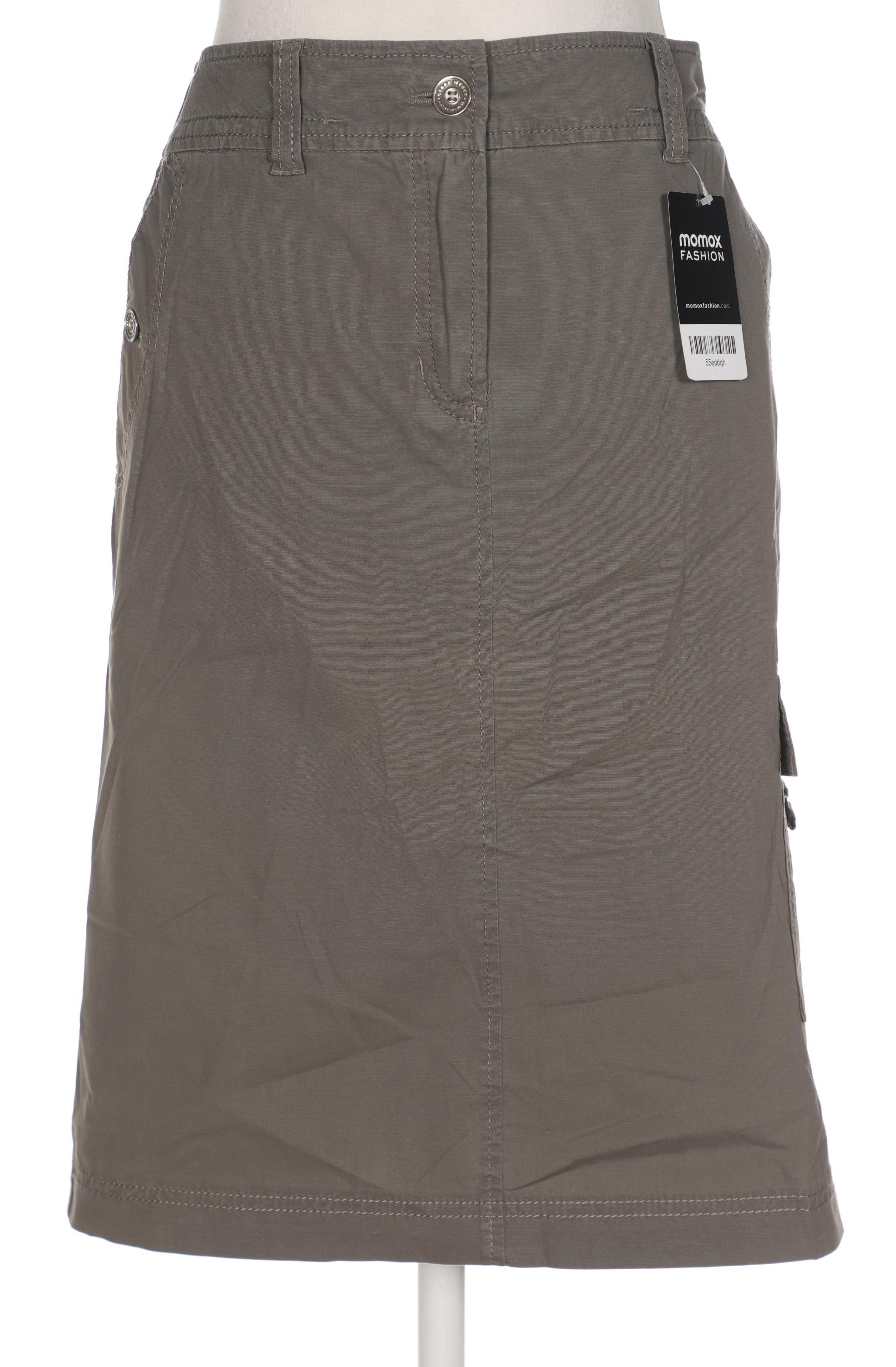 

Gerry Weber Damen Rock, grau, Gr. 40