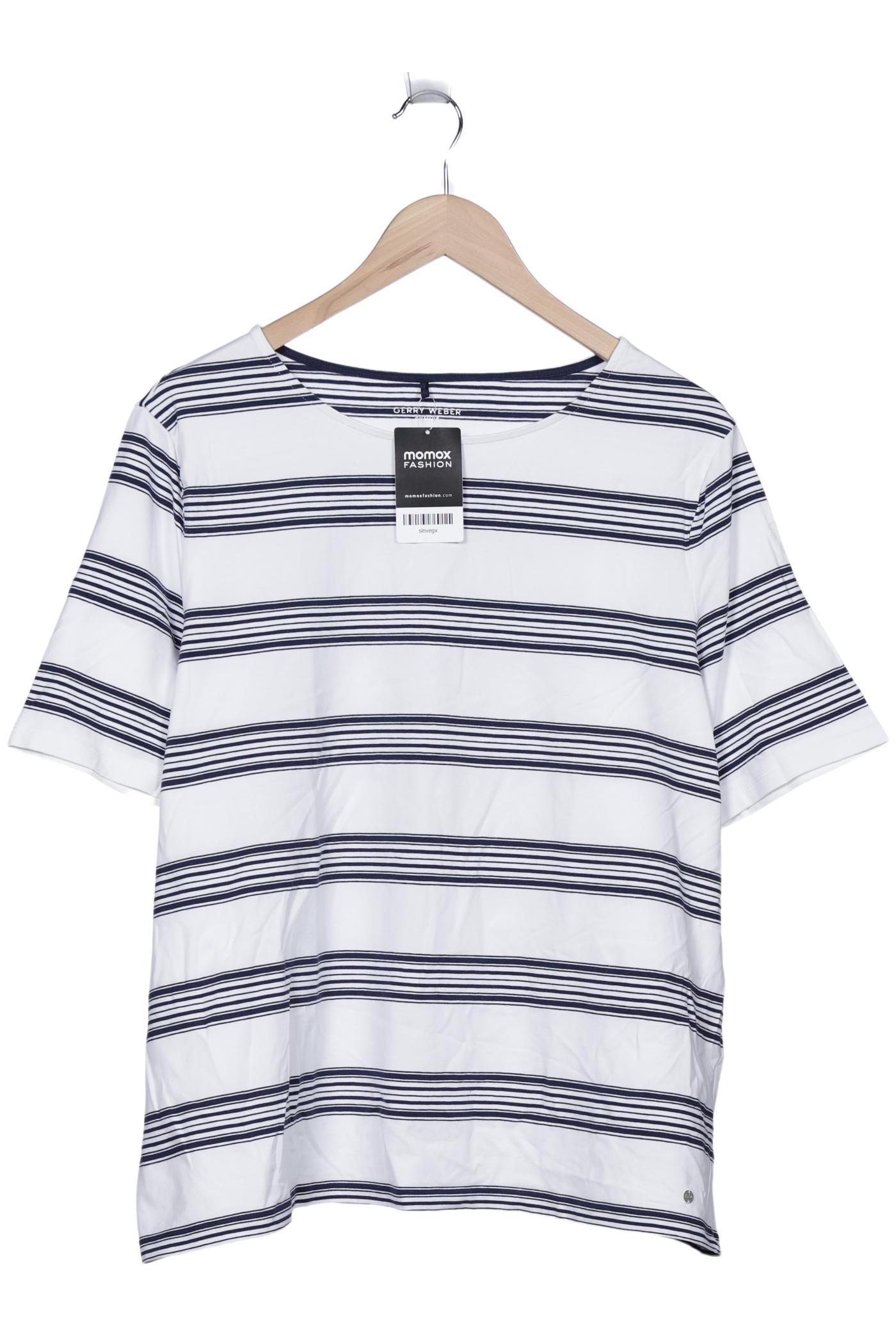 

Gerry Weber Damen T-Shirt, weiß, Gr. 52