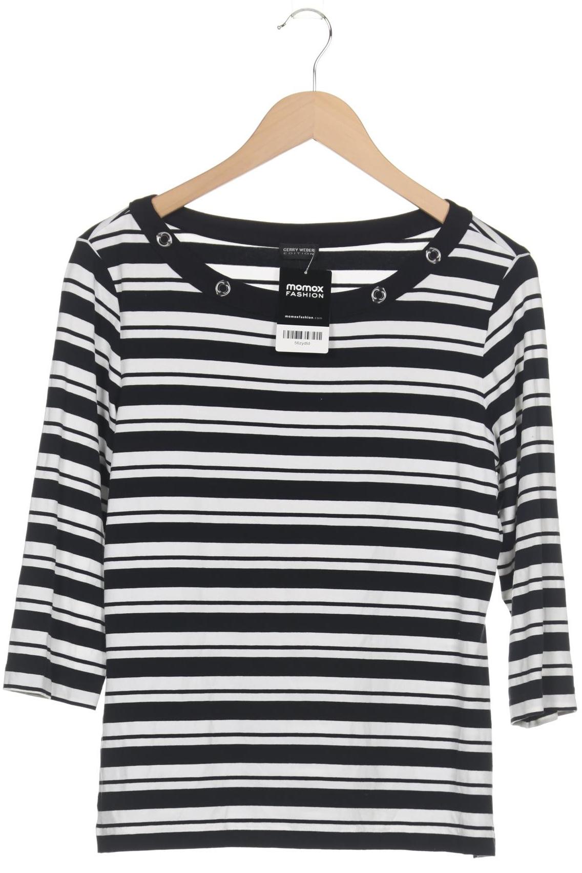 

Gerry Weber Damen Langarmshirt, weiß, Gr. 38