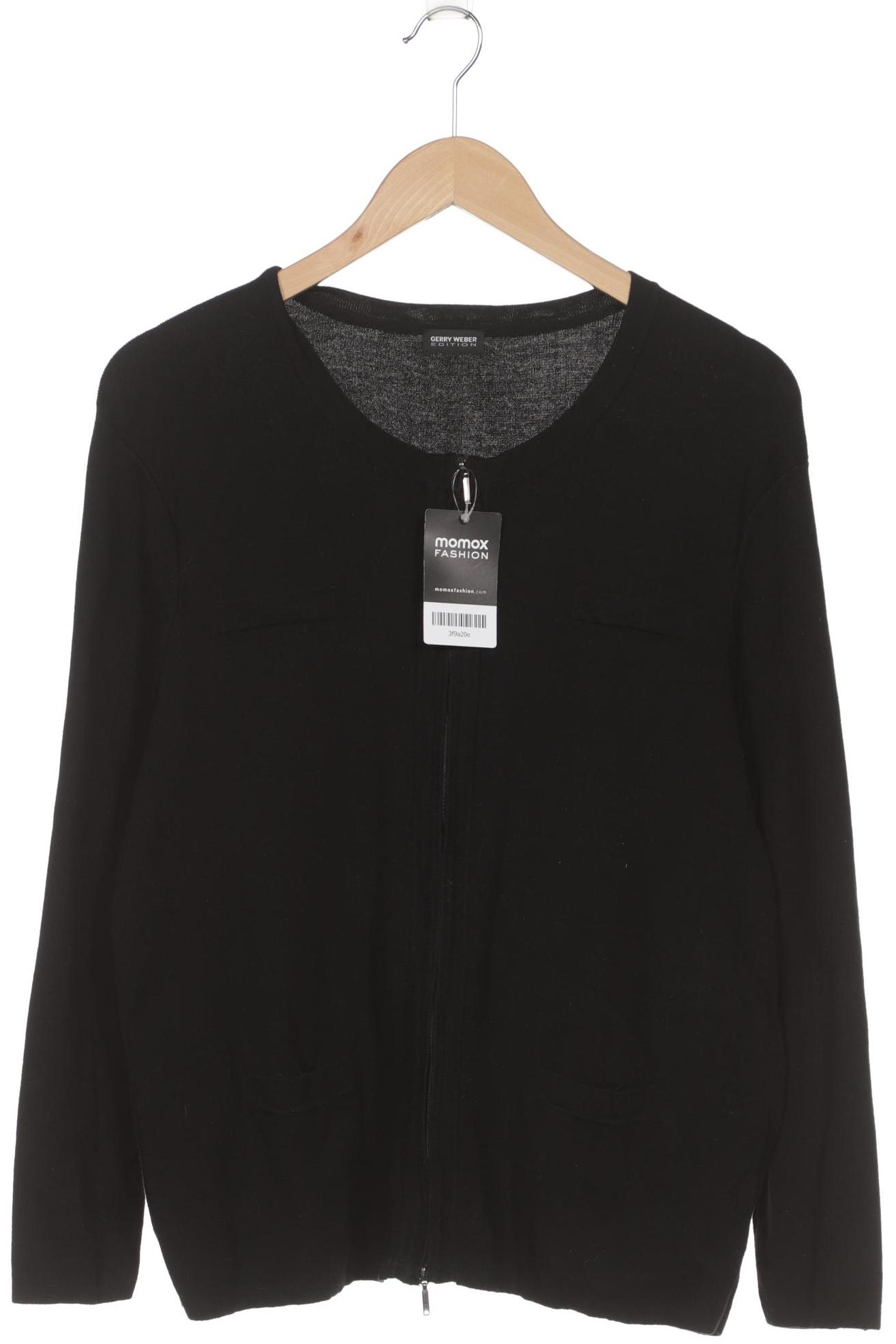 

Gerry Weber Damen Strickjacke, schwarz, Gr. 48