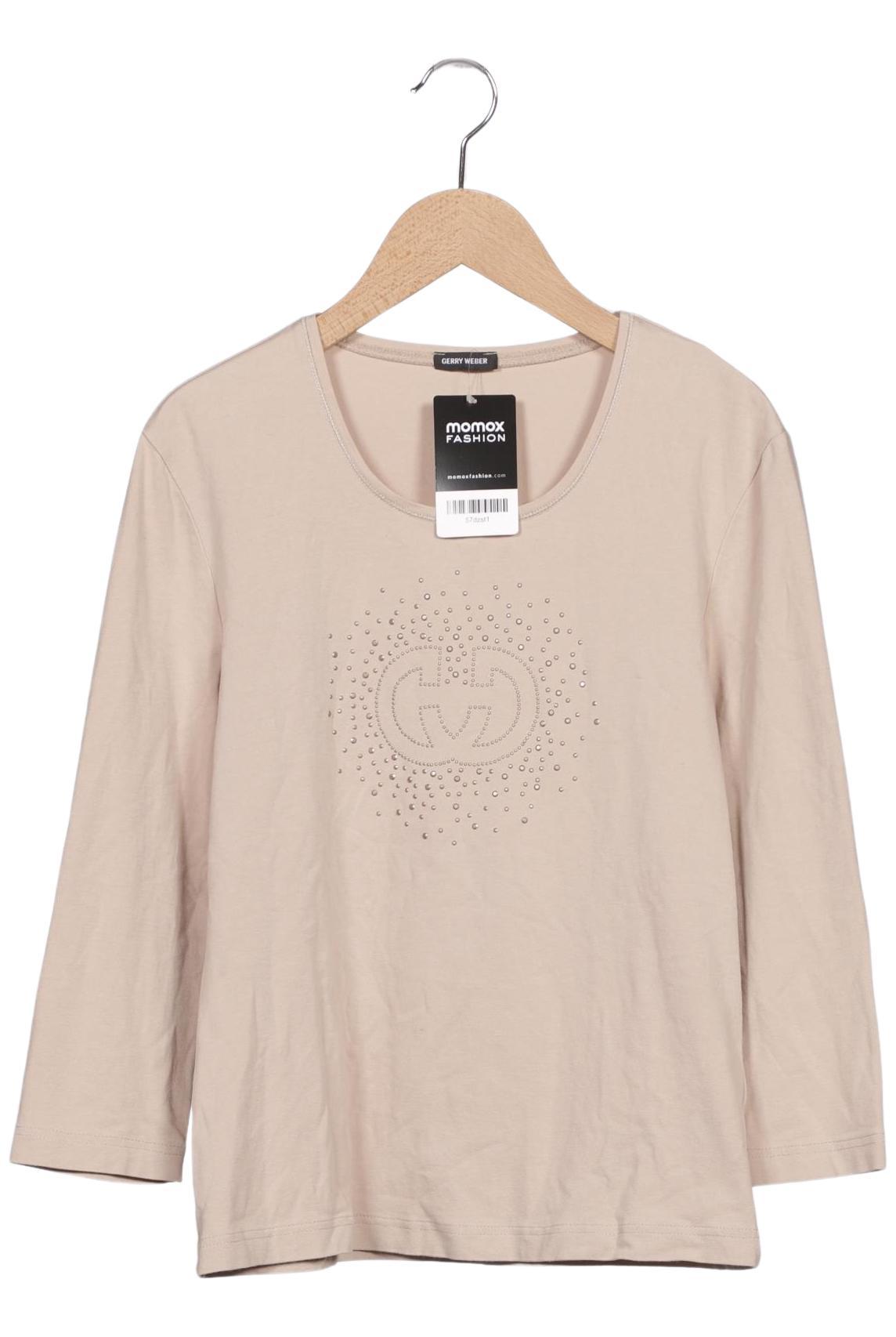 

Gerry Weber Damen Langarmshirt, beige, Gr. 36