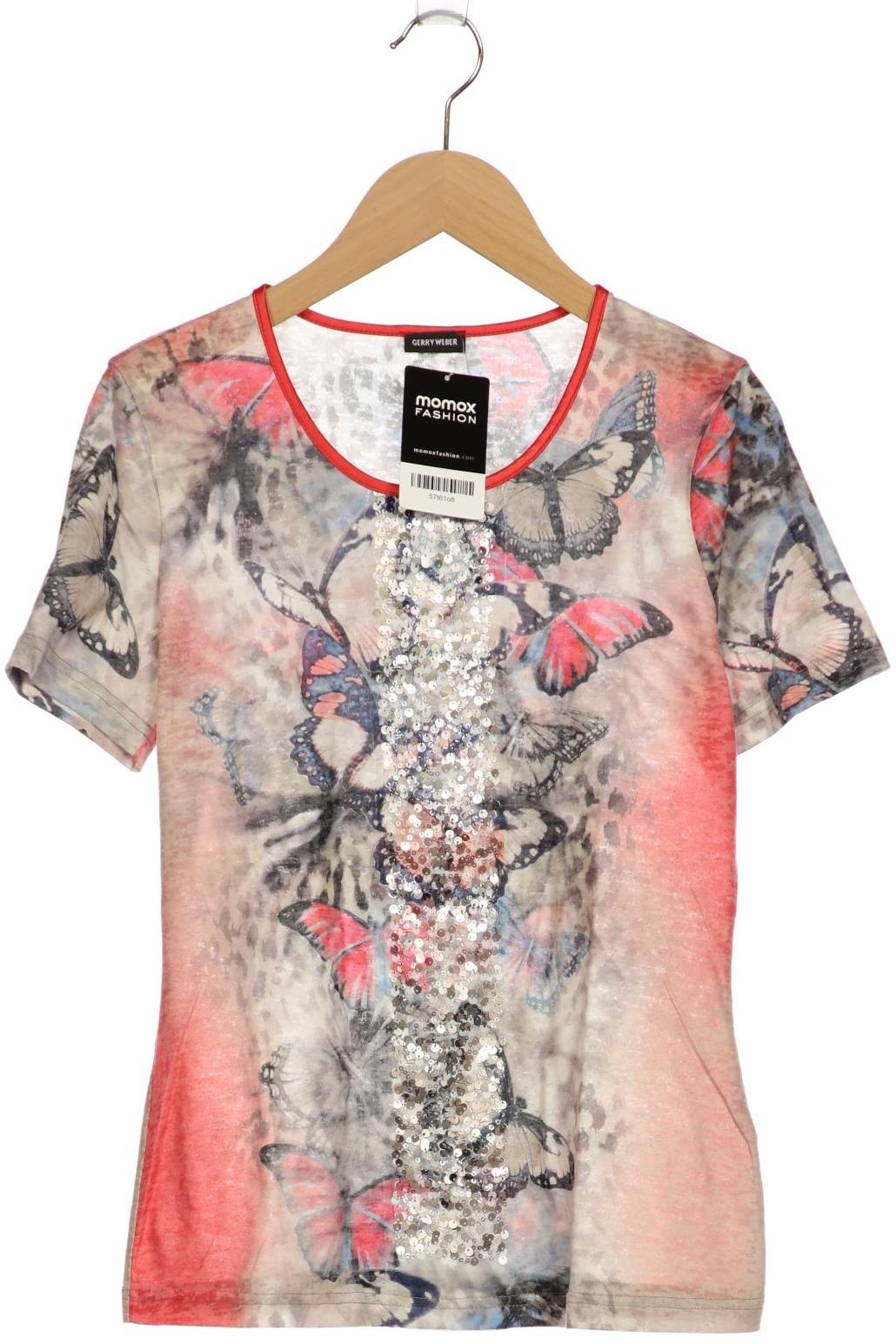 

Gerry Weber Damen T-Shirt, mehrfarbig, Gr. 36
