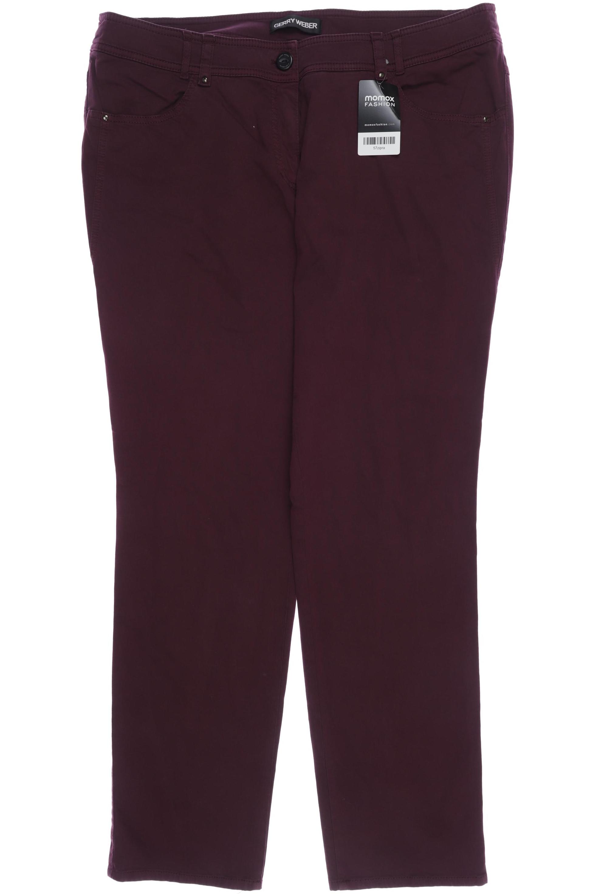 

Gerry Weber Damen Stoffhose, bordeaux, Gr. 48