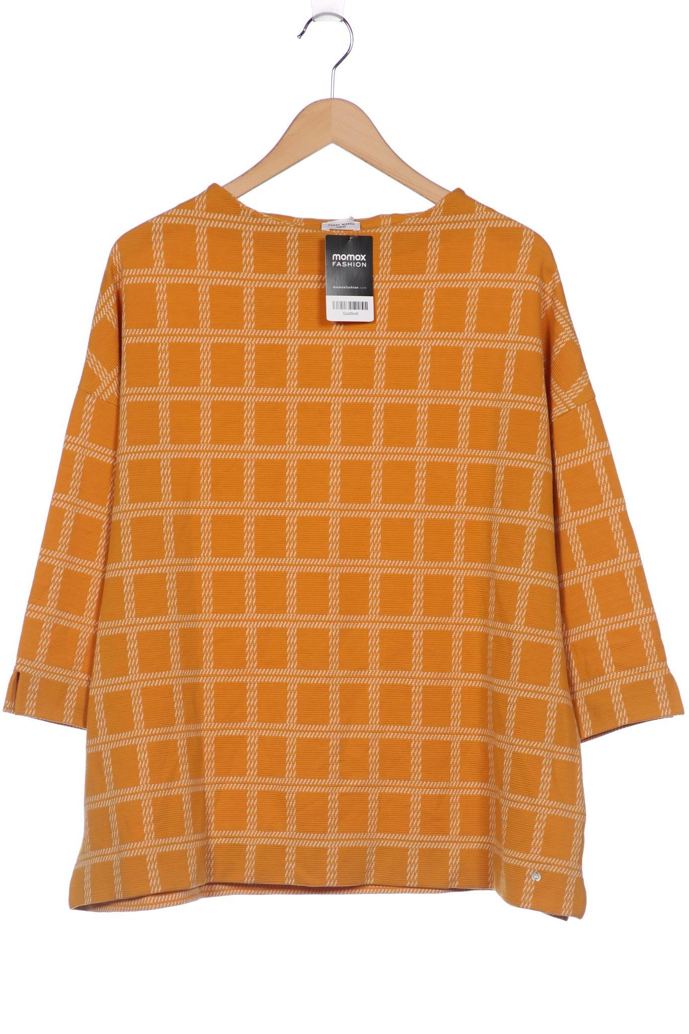 

Gerry Weber Damen Langarmshirt, orange, Gr. 48