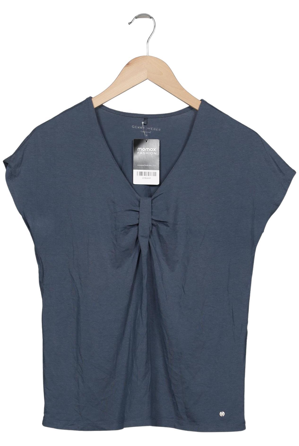 

Gerry Weber Damen T-Shirt, blau, Gr. 44