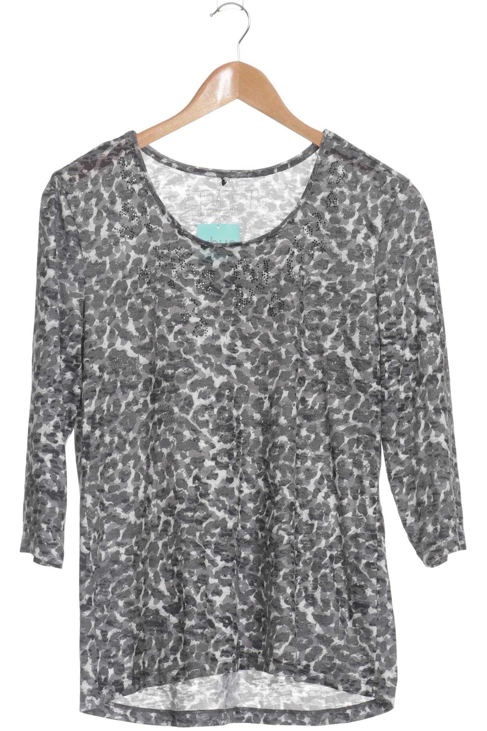 

Gerry Weber Damen Langarmshirt, grau, Gr. 40