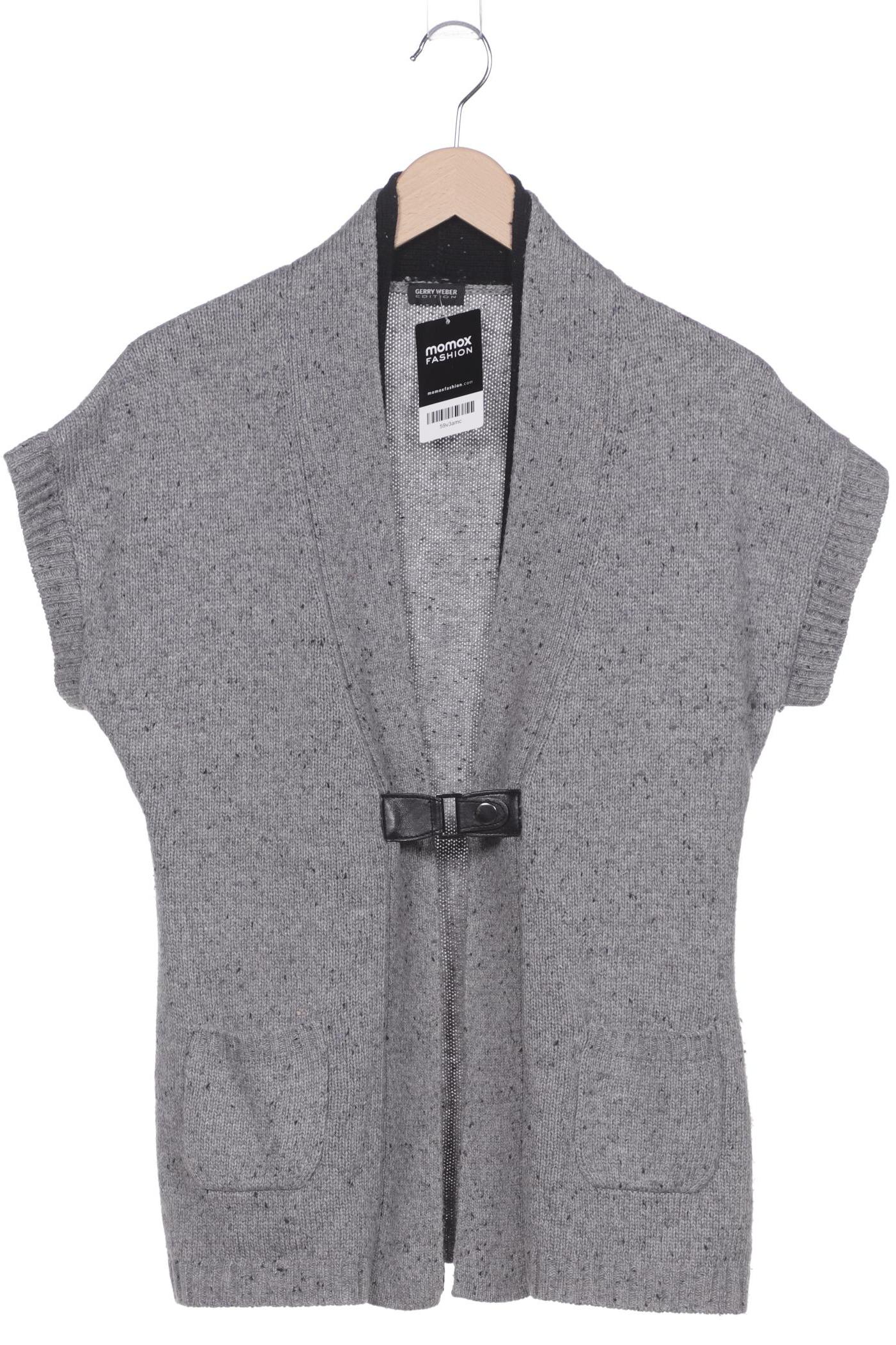 

Gerry Weber Damen Strickjacke, grau, Gr. 38