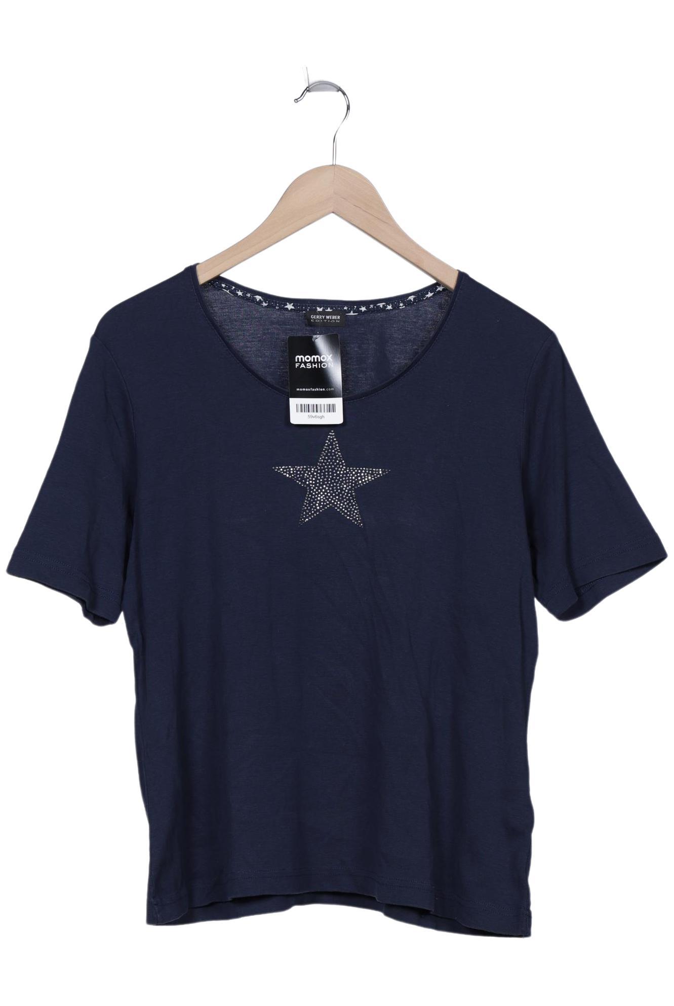 

Gerry Weber Damen T-Shirt, marineblau, Gr. 44