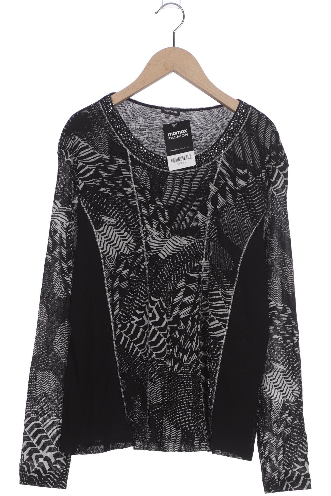 

Gerry Weber Damen Langarmshirt, schwarz, Gr. 44