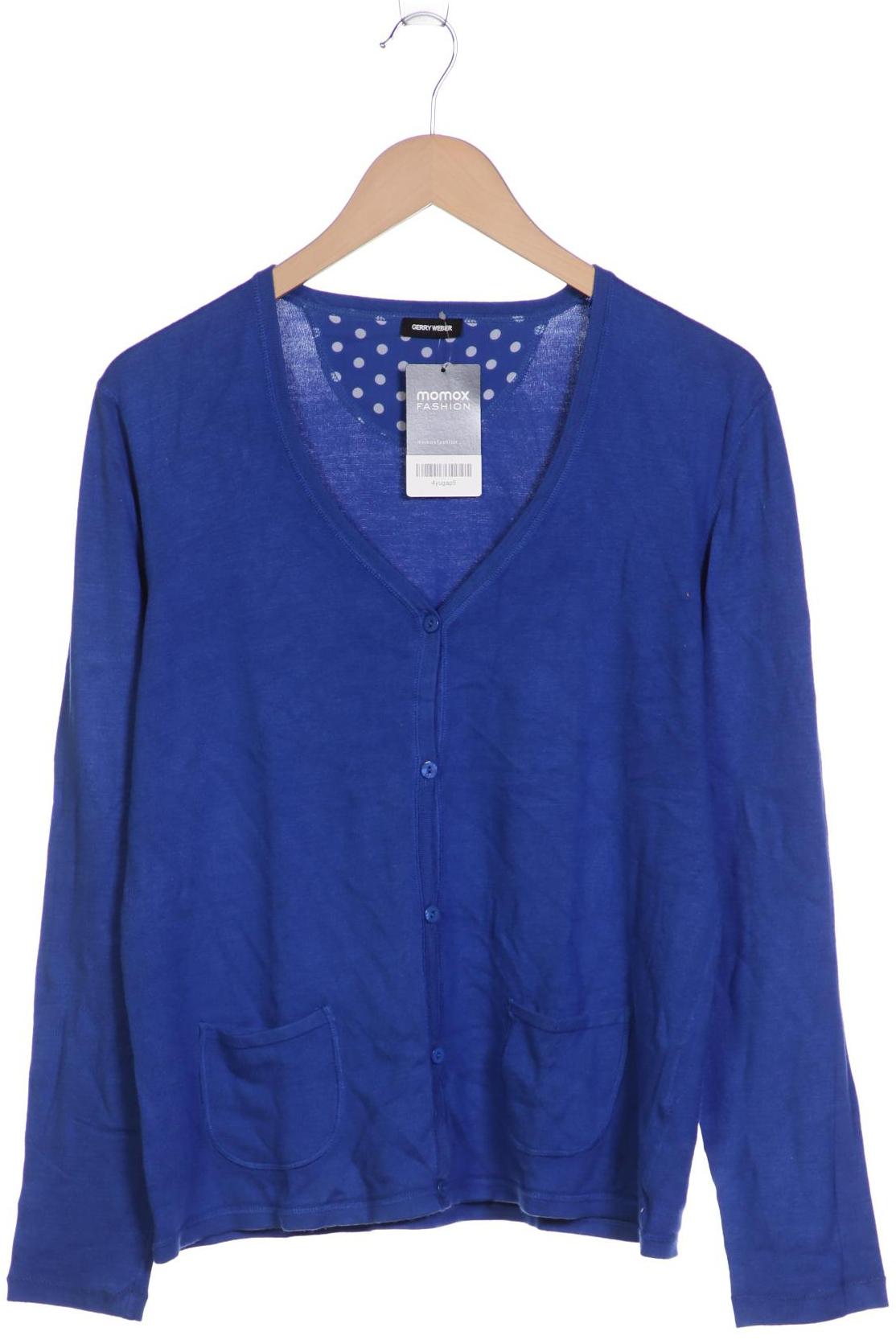 

Gerry Weber Damen Strickjacke, blau, Gr. 40