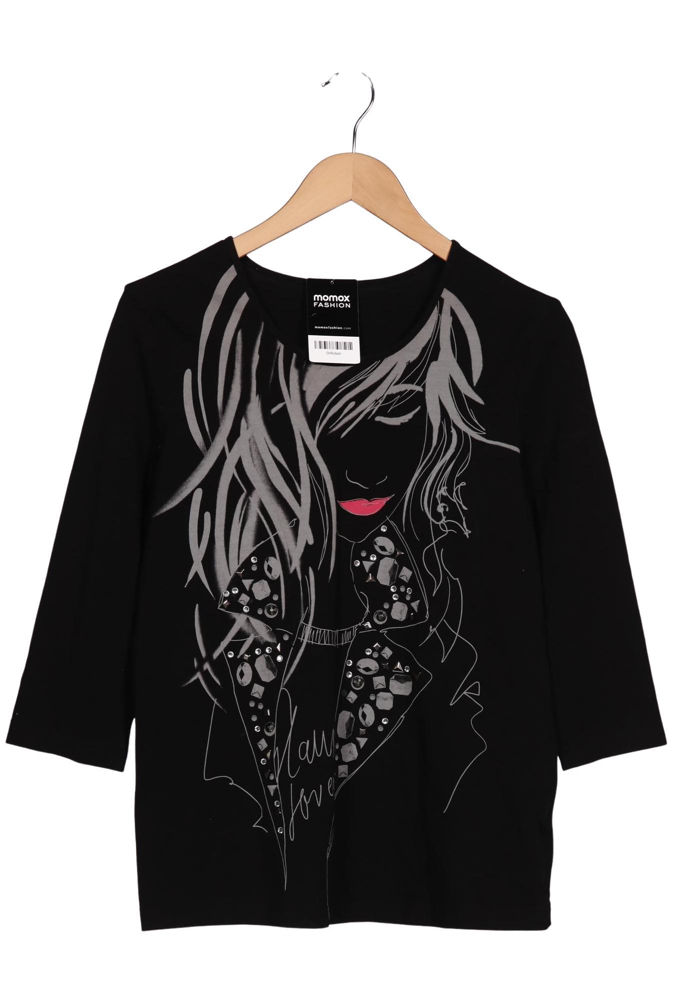 

Gerry Weber Damen Langarmshirt, schwarz, Gr. 42