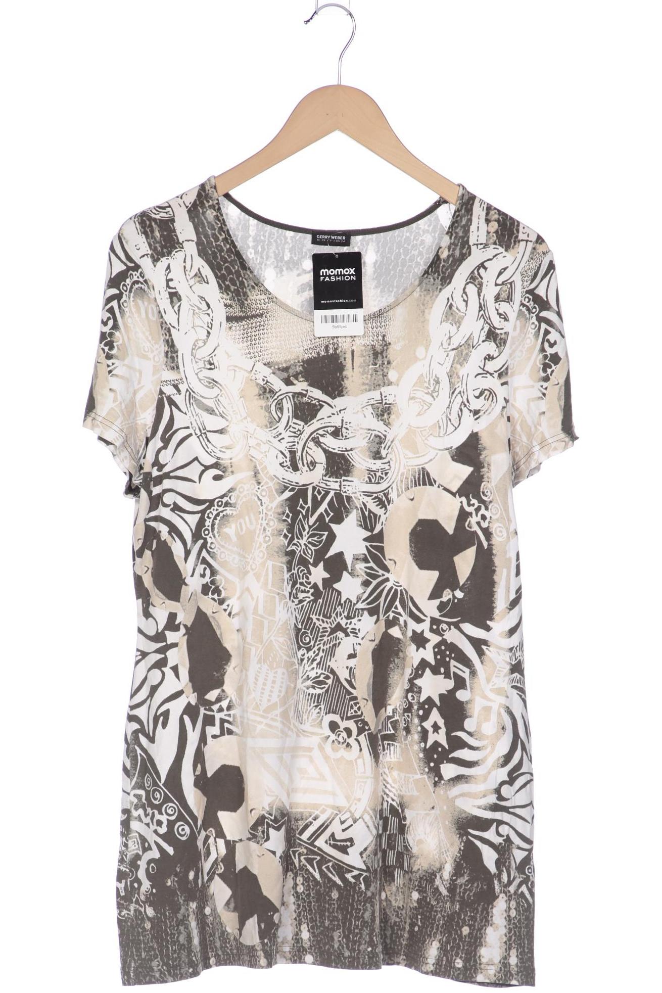

Gerry Weber Damen T-Shirt, beige, Gr. 44