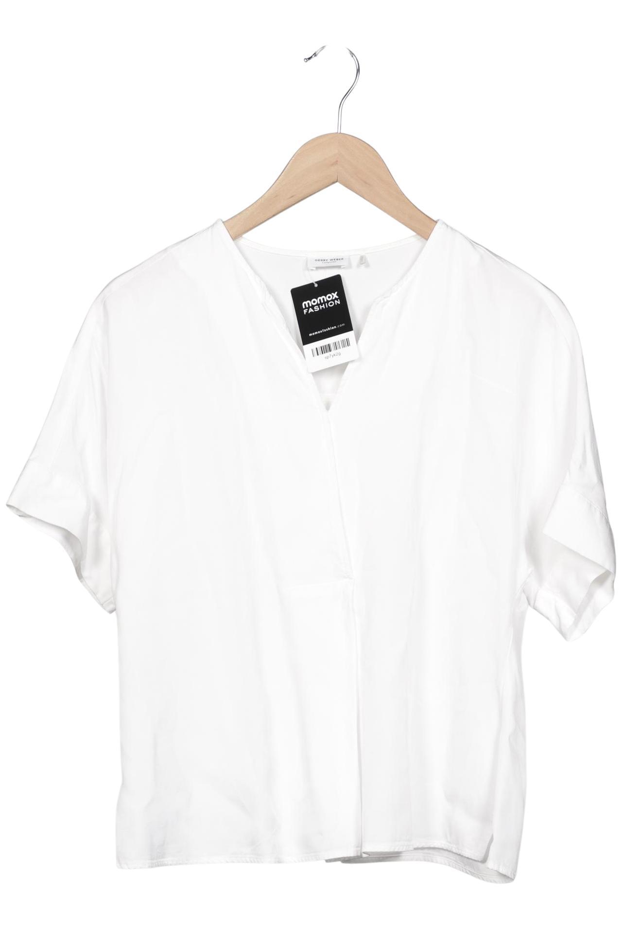 

Gerry Weber Damen Bluse, weiß, Gr. 38
