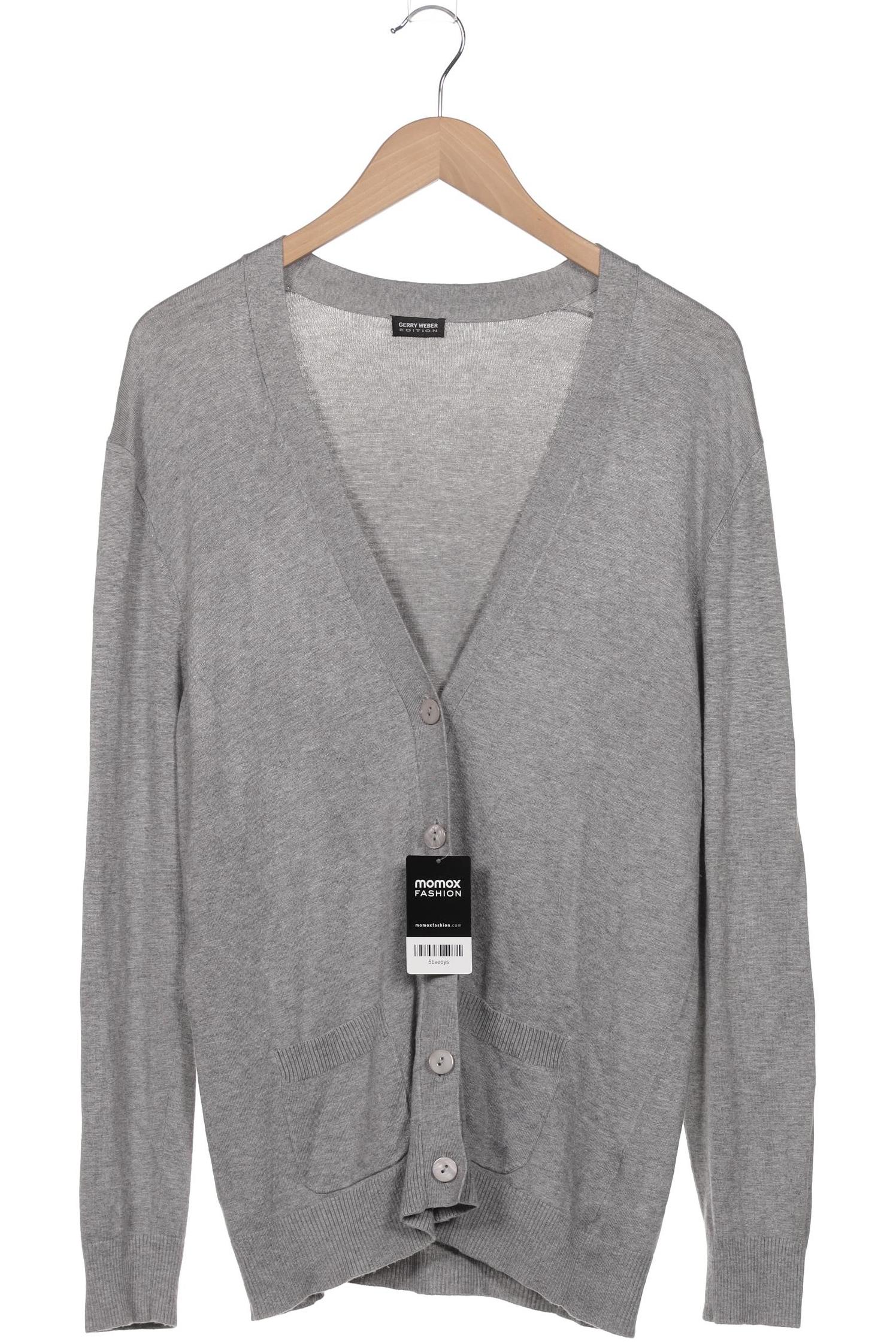 

Gerry Weber Damen Strickjacke, grau, Gr. 44