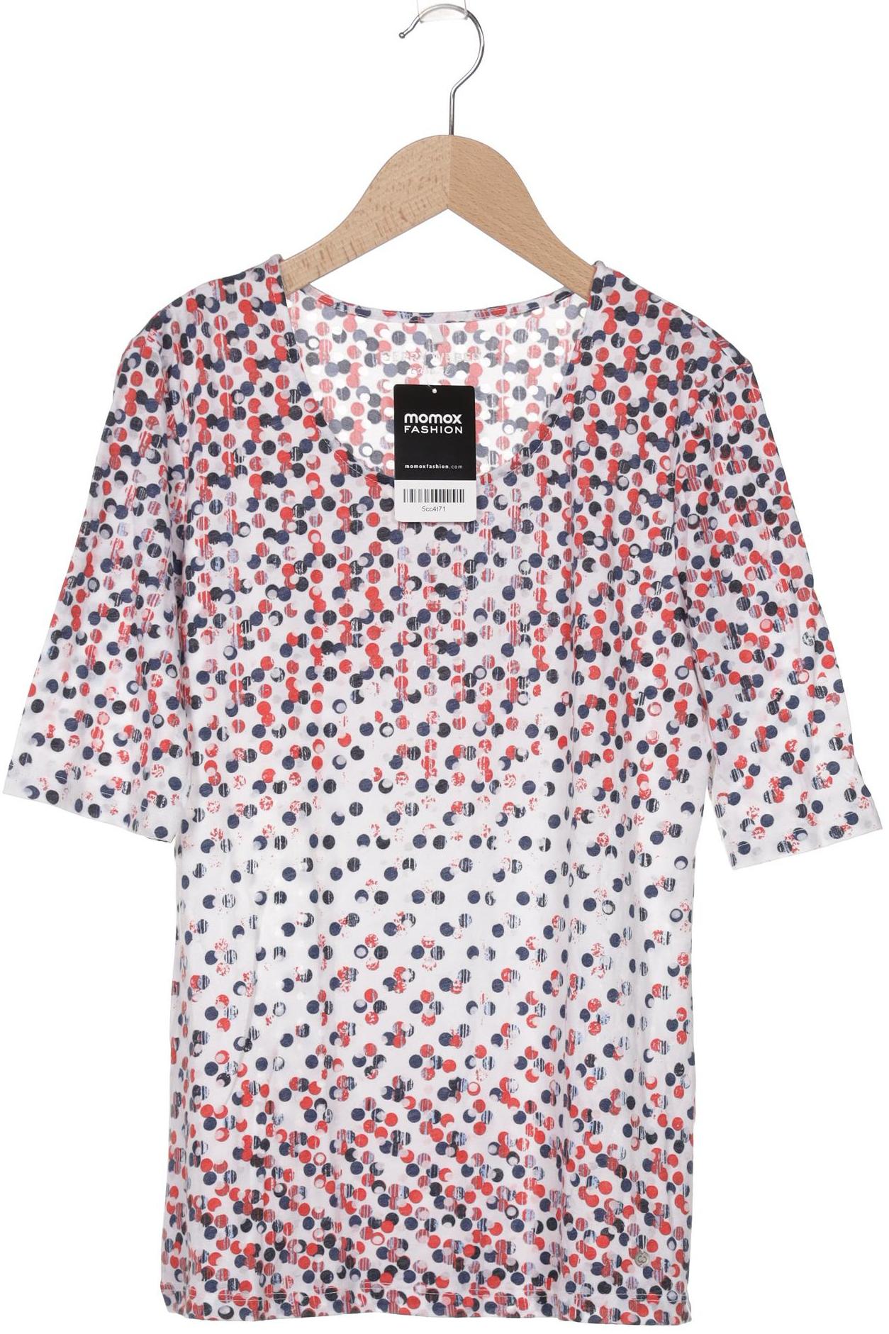 

Gerry Weber Damen T-Shirt, weiß, Gr. 38
