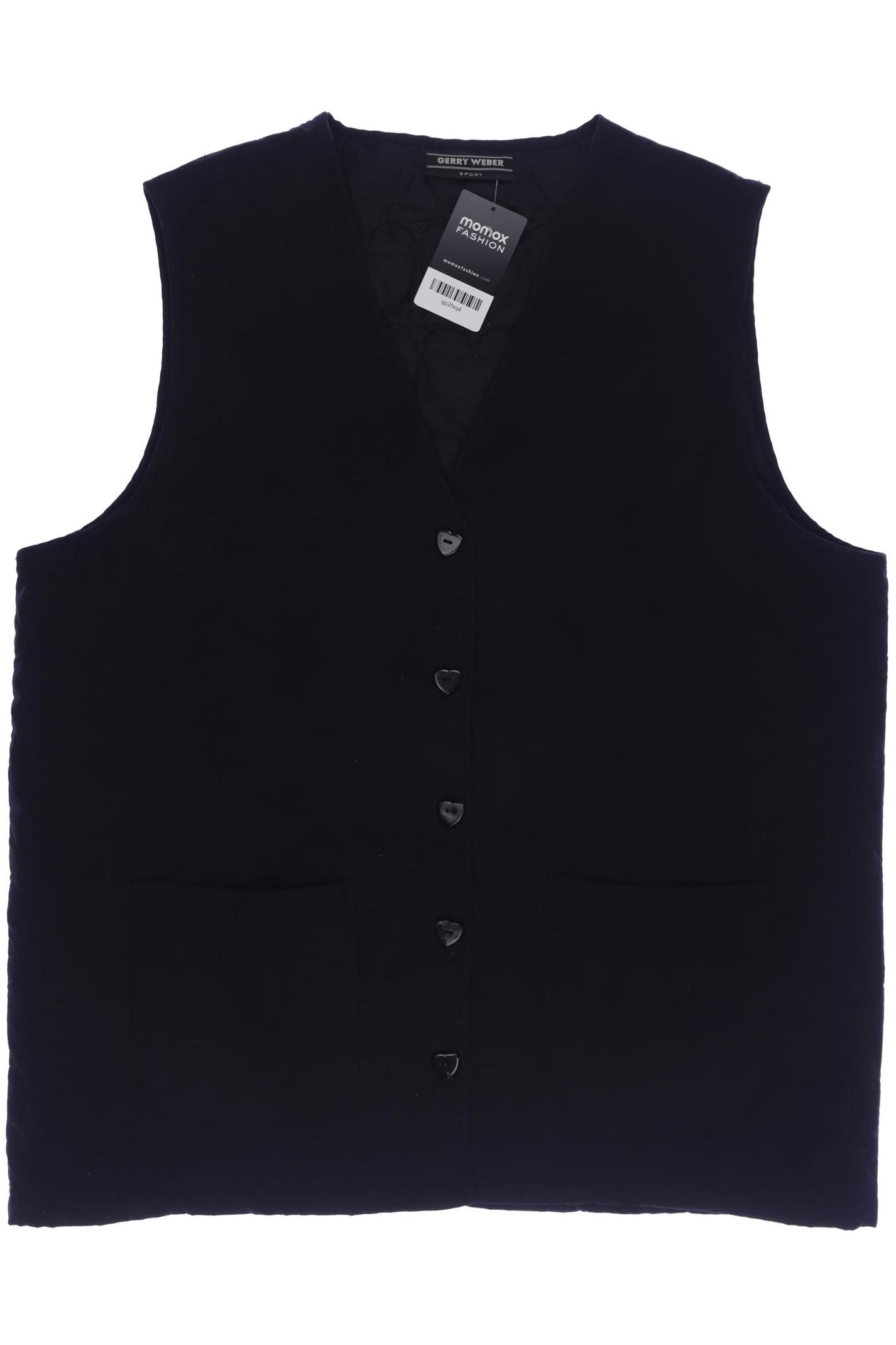 

Gerry Weber Damen Weste, schwarz, Gr. 48