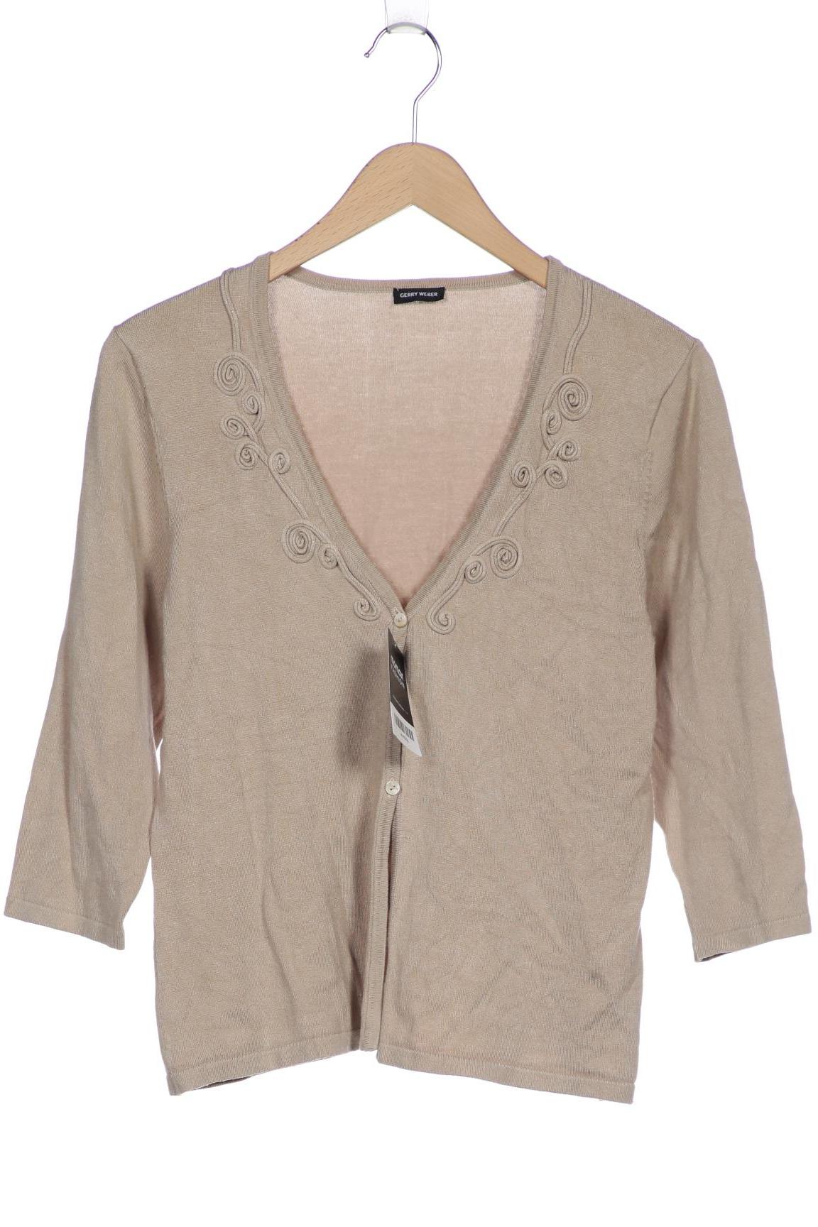 

Gerry Weber Damen Strickjacke, beige, Gr. 38