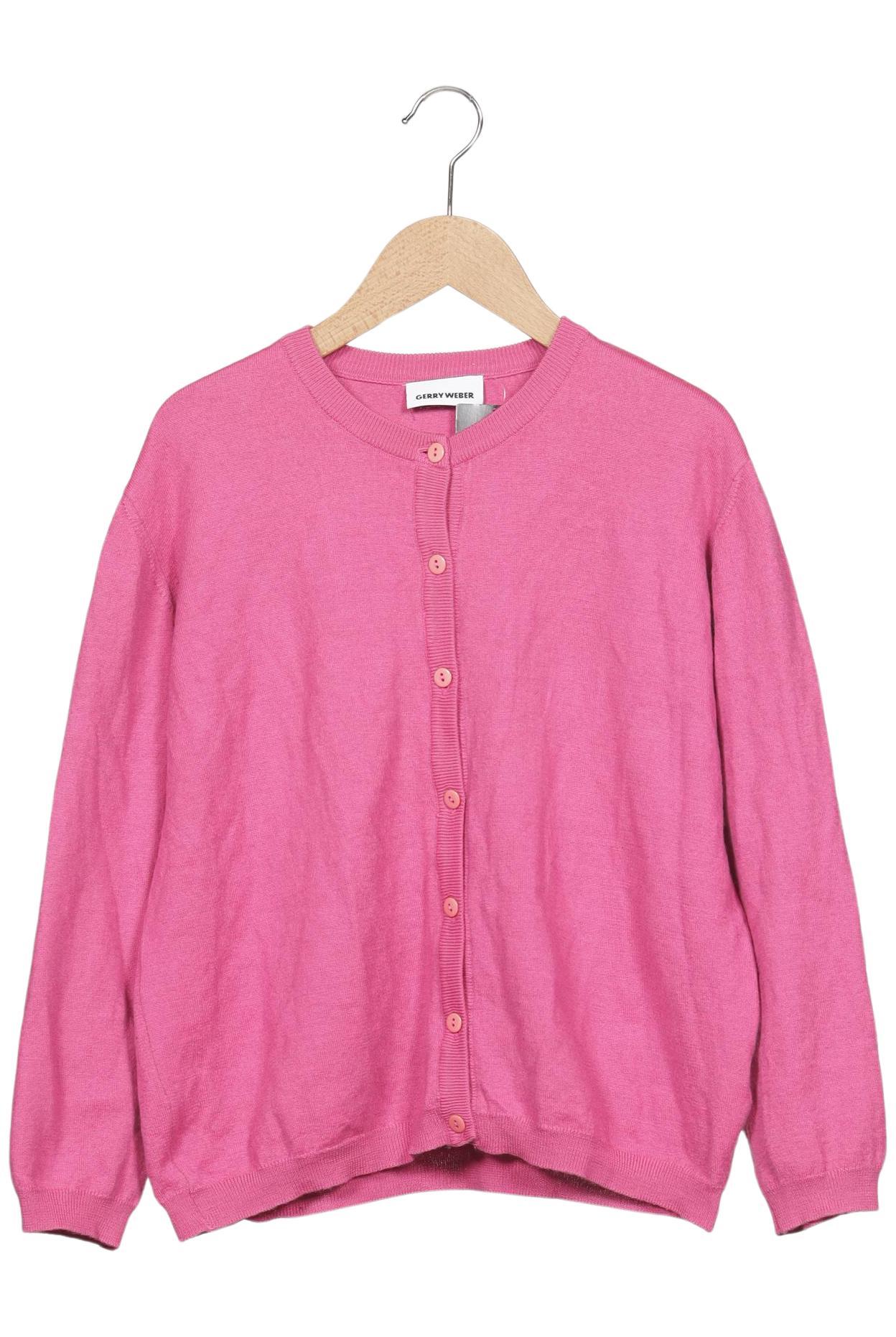 

Gerry Weber Damen Strickjacke, pink, Gr. 46