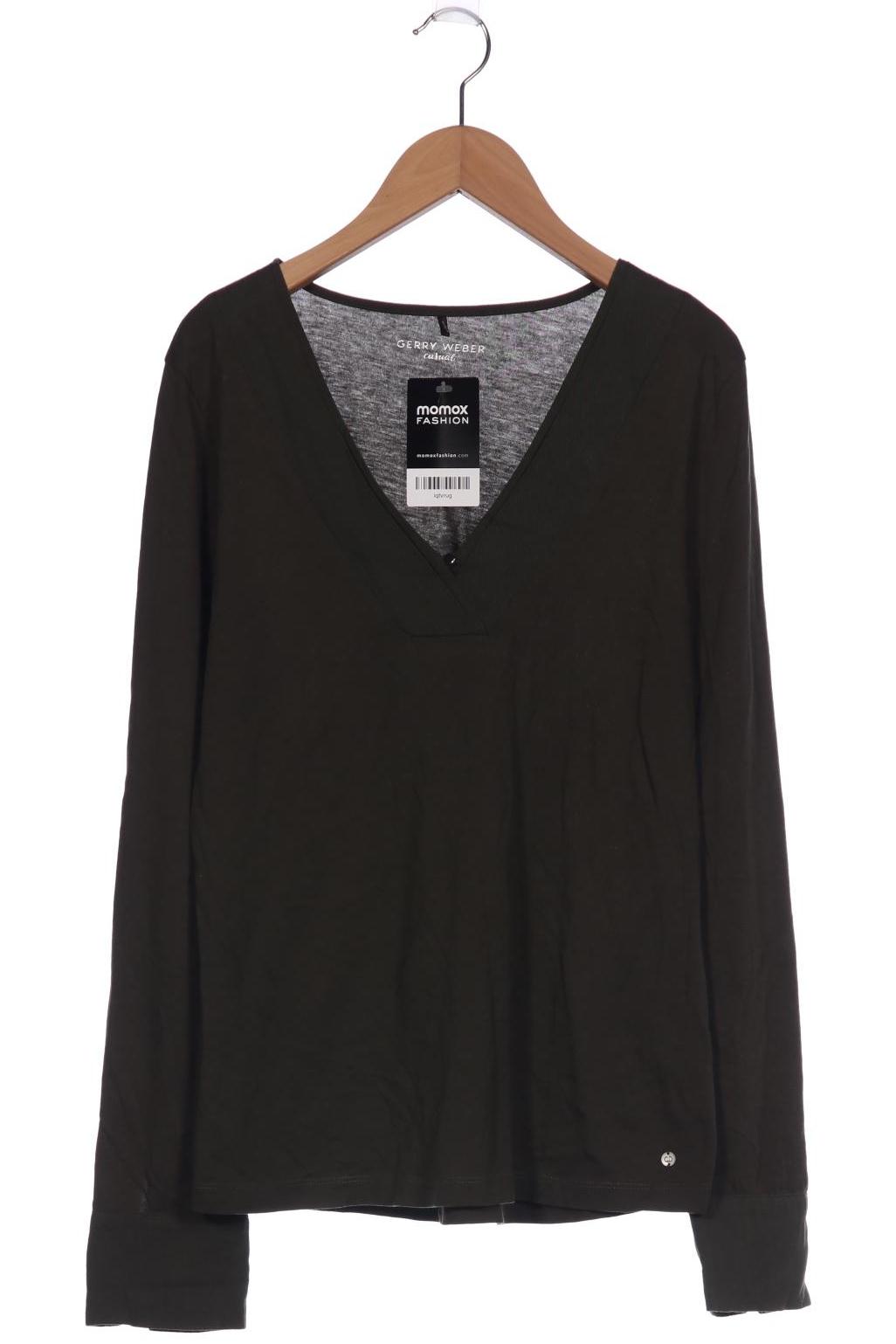 

Gerry Weber Damen Langarmshirt, grün, Gr. 38