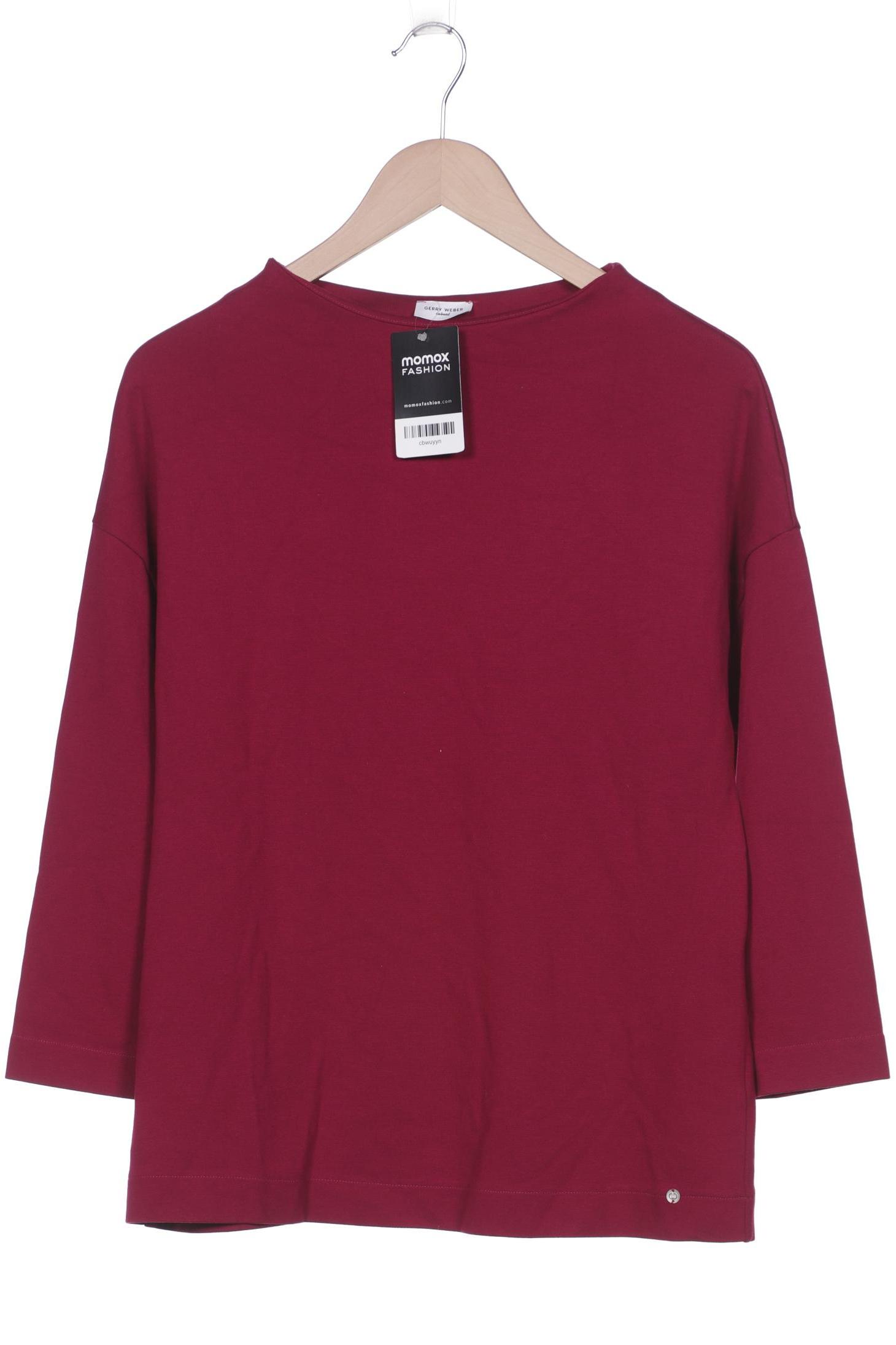 

Gerry Weber Damen Langarmshirt, bordeaux, Gr. 46