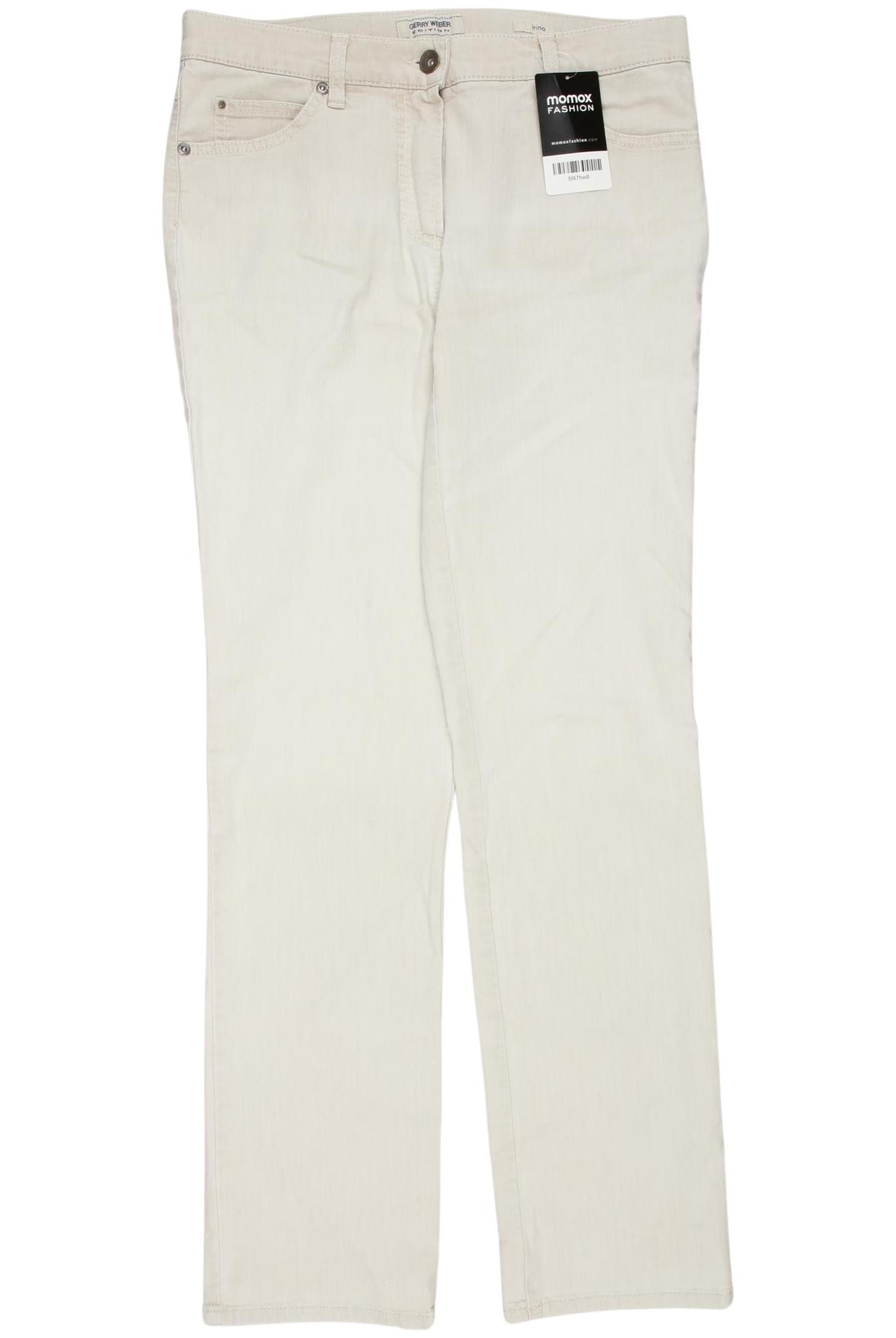 

Gerry Weber Damen Jeans, beige, Gr. 36
