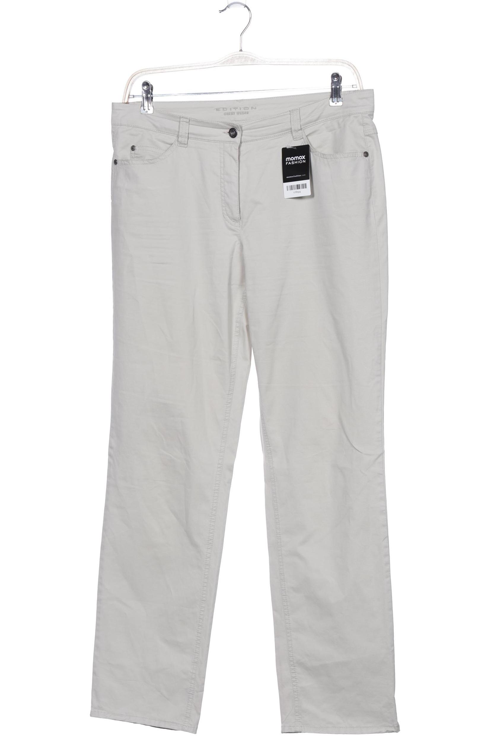 

Gerry Weber Damen Stoffhose, cremeweiß, Gr. 44