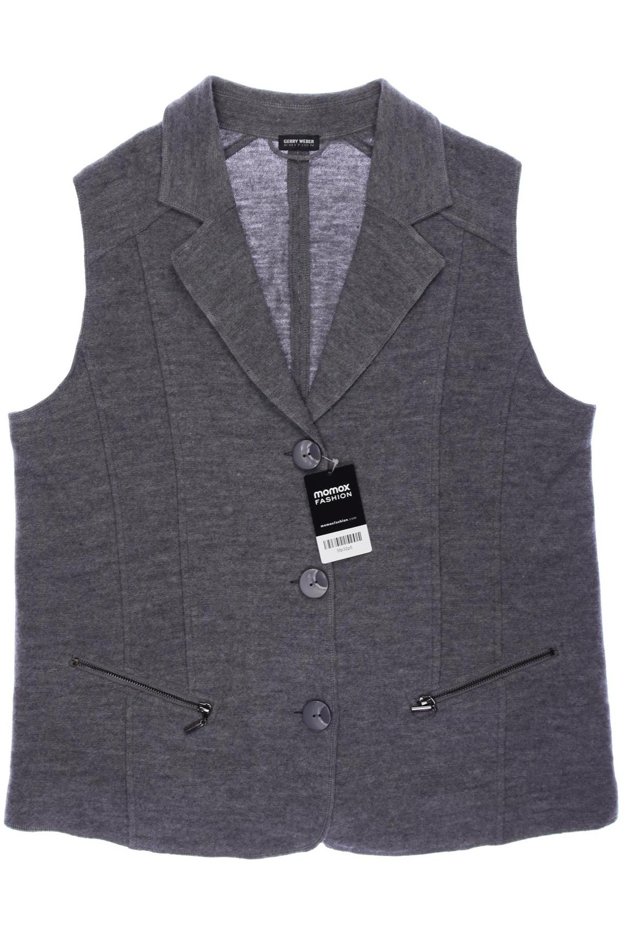 

Gerry Weber Damen Weste, grau, Gr. 46