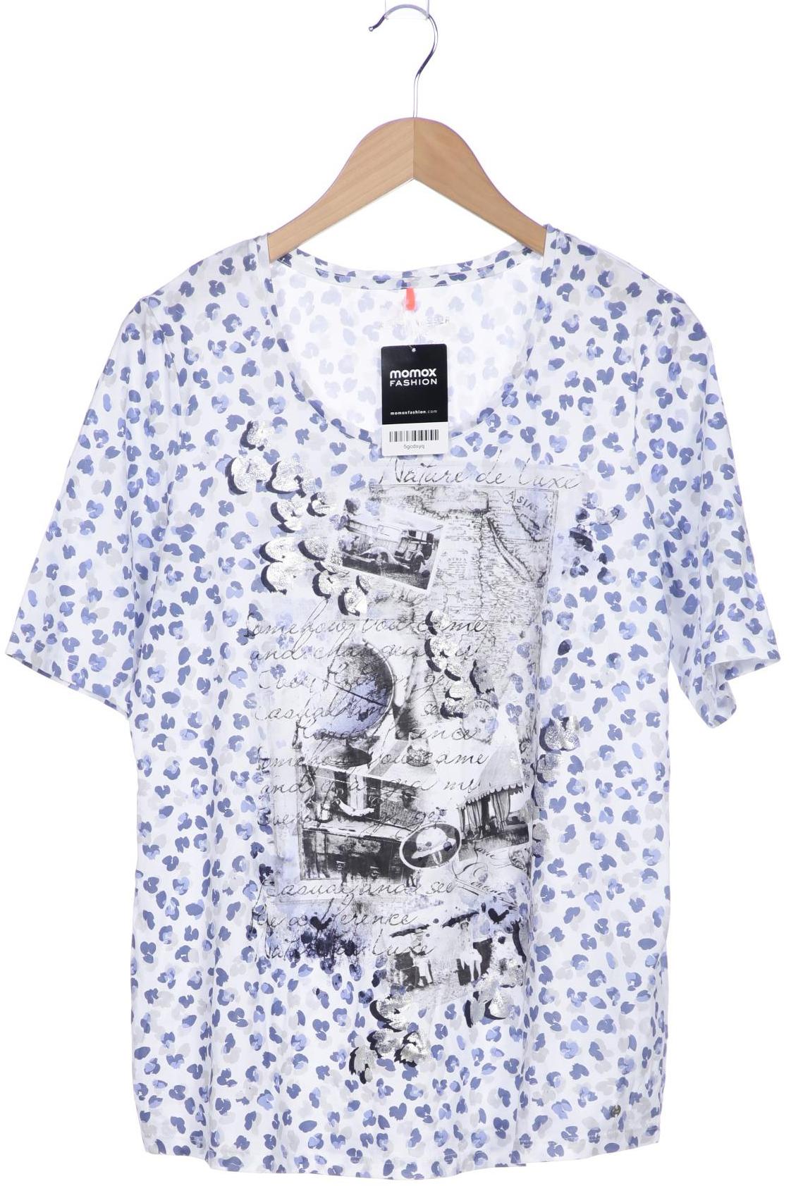 

Gerry Weber Damen T-Shirt, weiß, Gr. 42