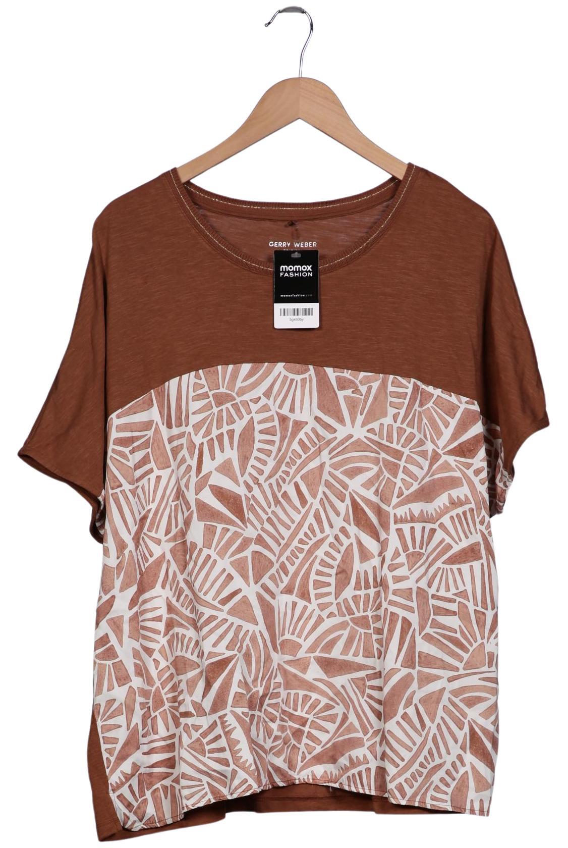 

Gerry Weber Damen T-Shirt, braun, Gr. 48