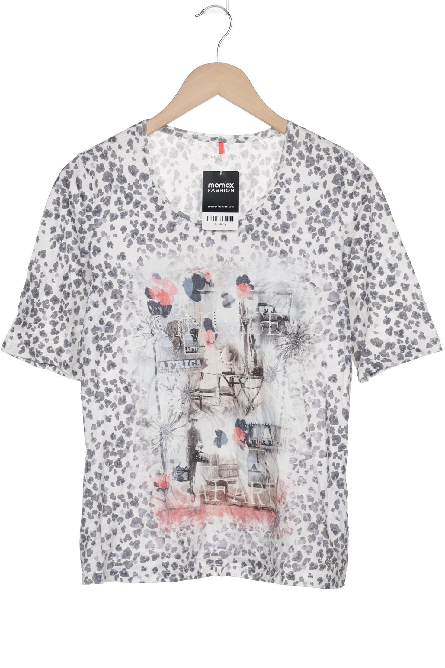 

Gerry Weber Damen T-Shirt, weiß, Gr. 40
