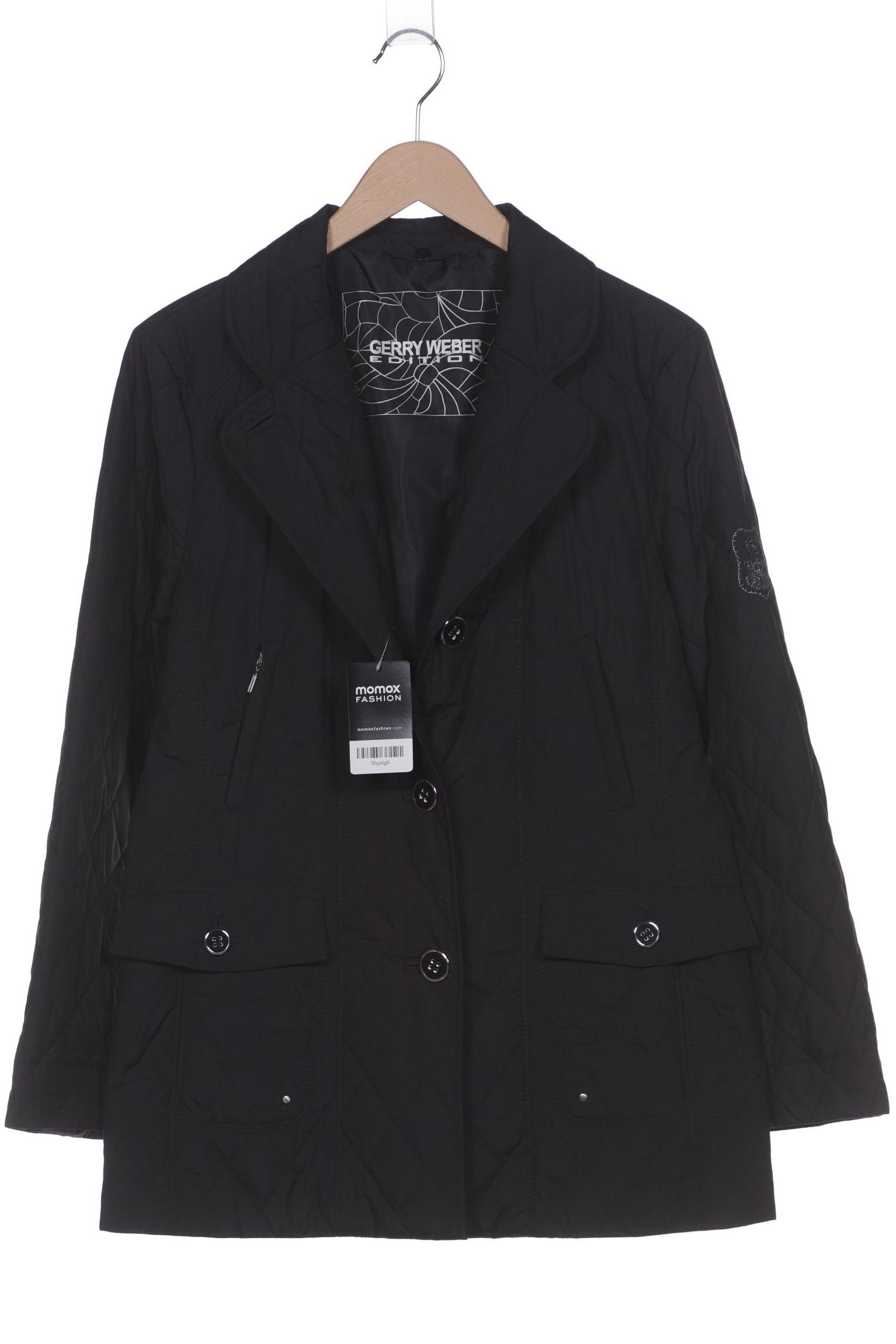 

Gerry Weber Damen Mantel, schwarz, Gr. 38