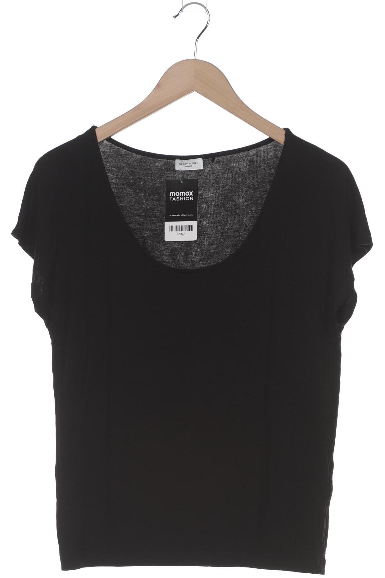

Gerry Weber Damen T-Shirt, schwarz, Gr. 38