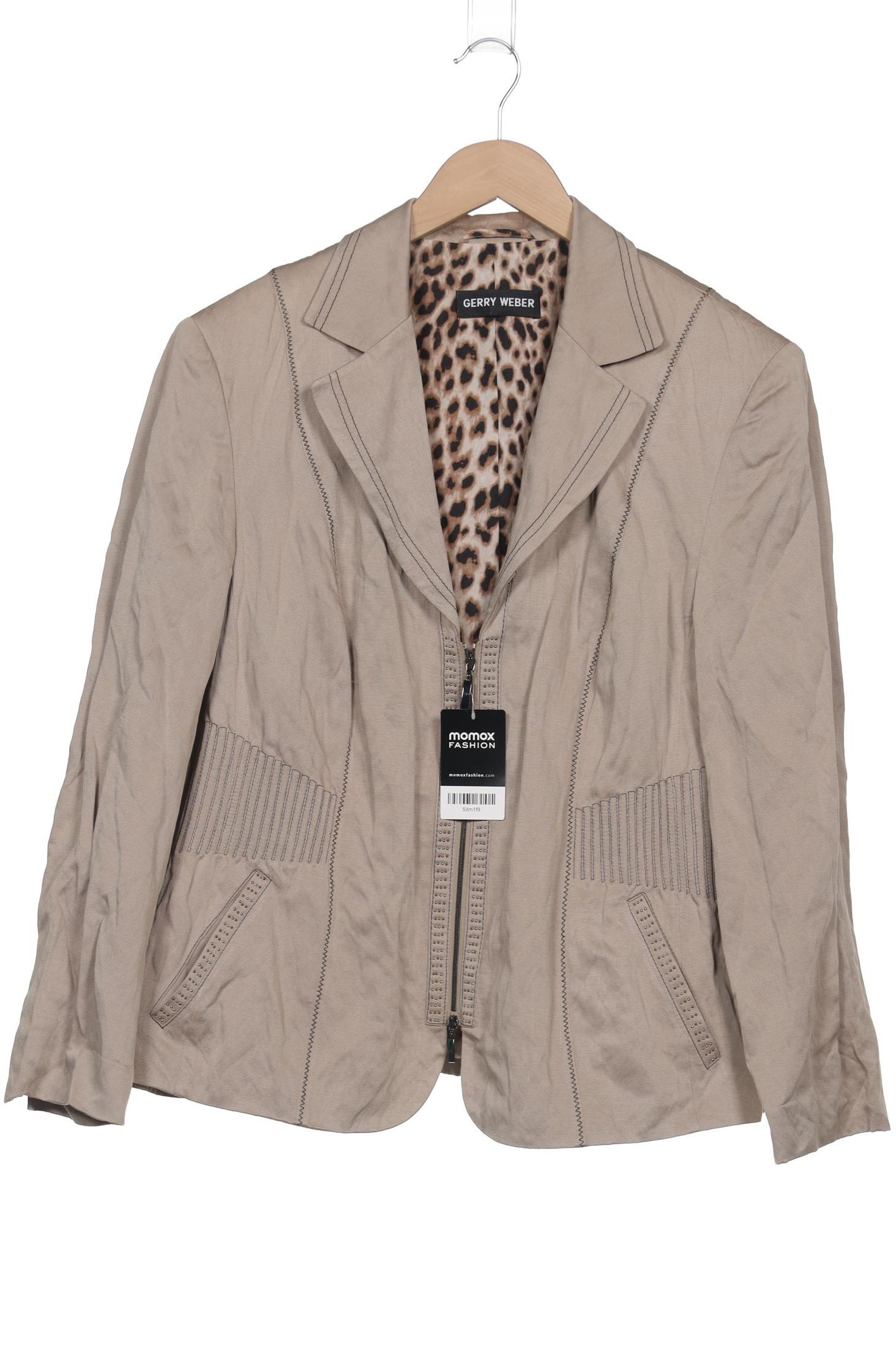 

Gerry Weber Damen Jacke, beige, Gr. 46