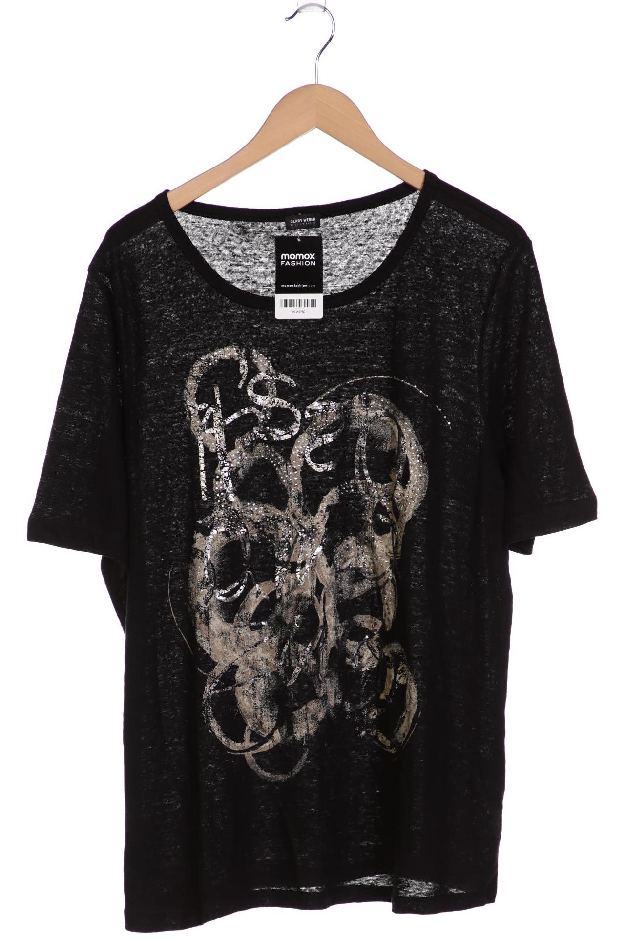 

Gerry Weber Damen T-Shirt, schwarz, Gr. 48