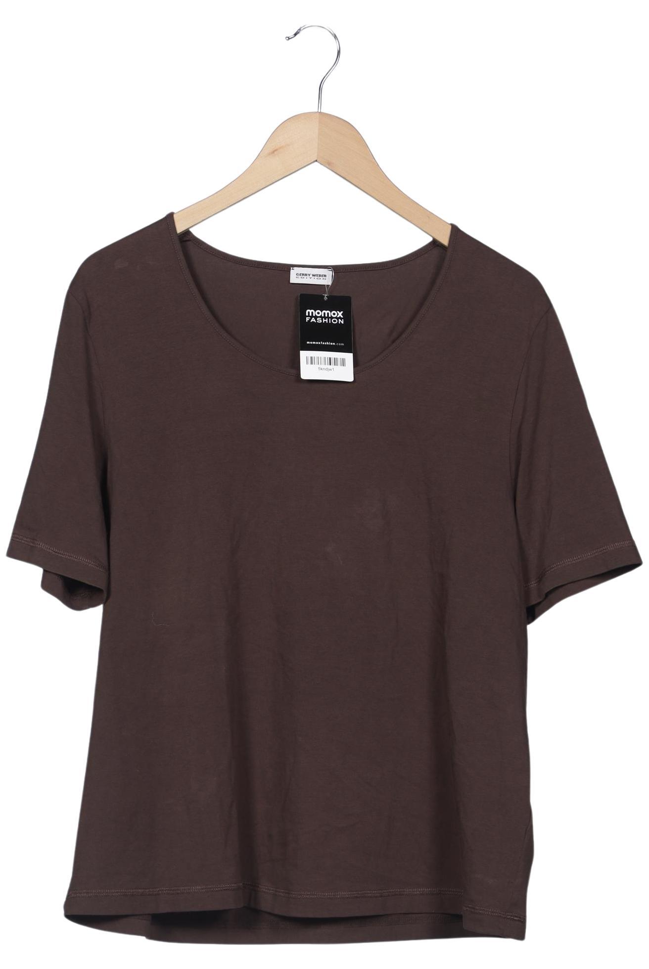 

Gerry Weber Damen T-Shirt, braun, Gr. 48