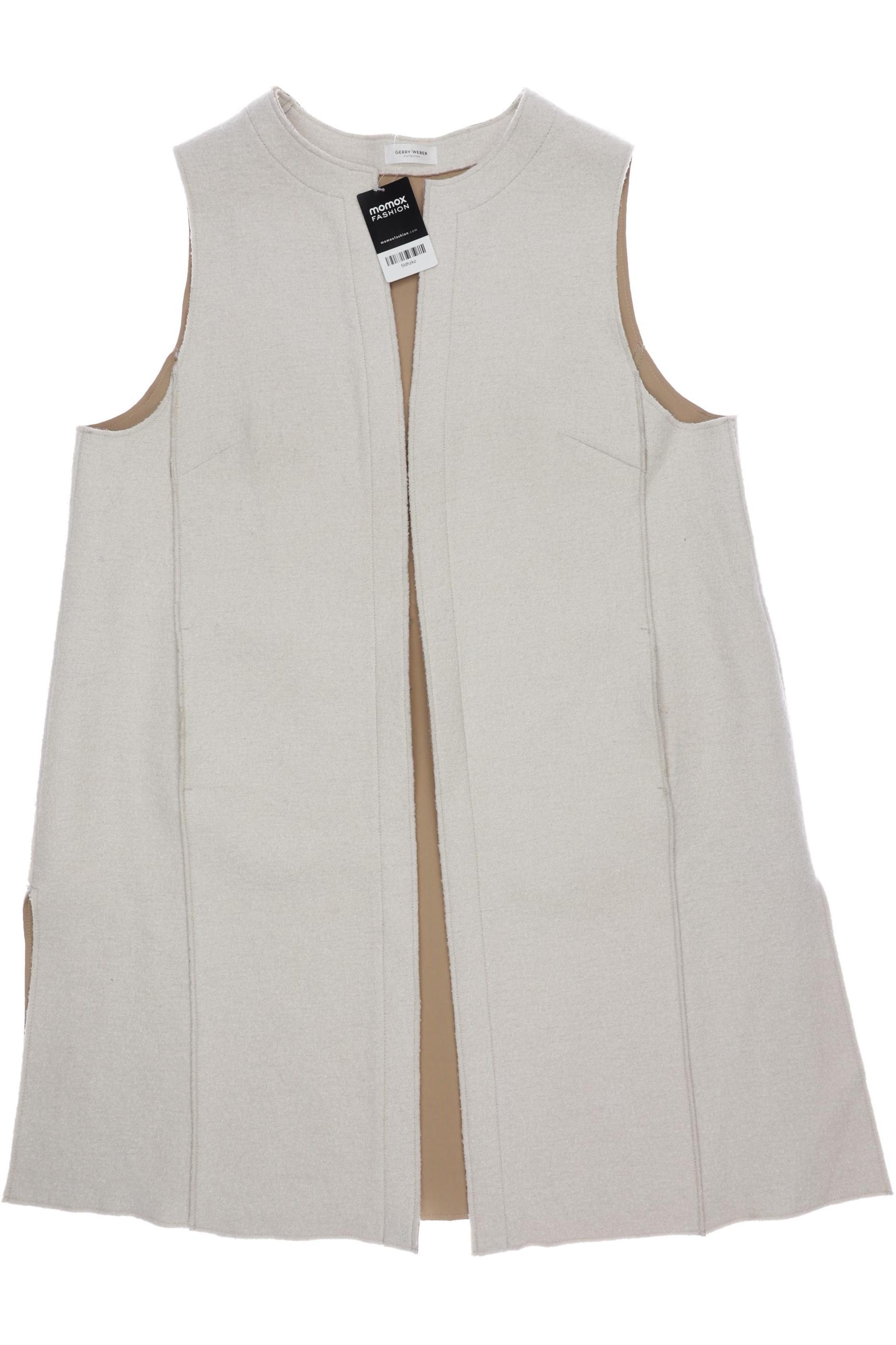 

Gerry Weber Damen Weste, cremeweiß, Gr. 48
