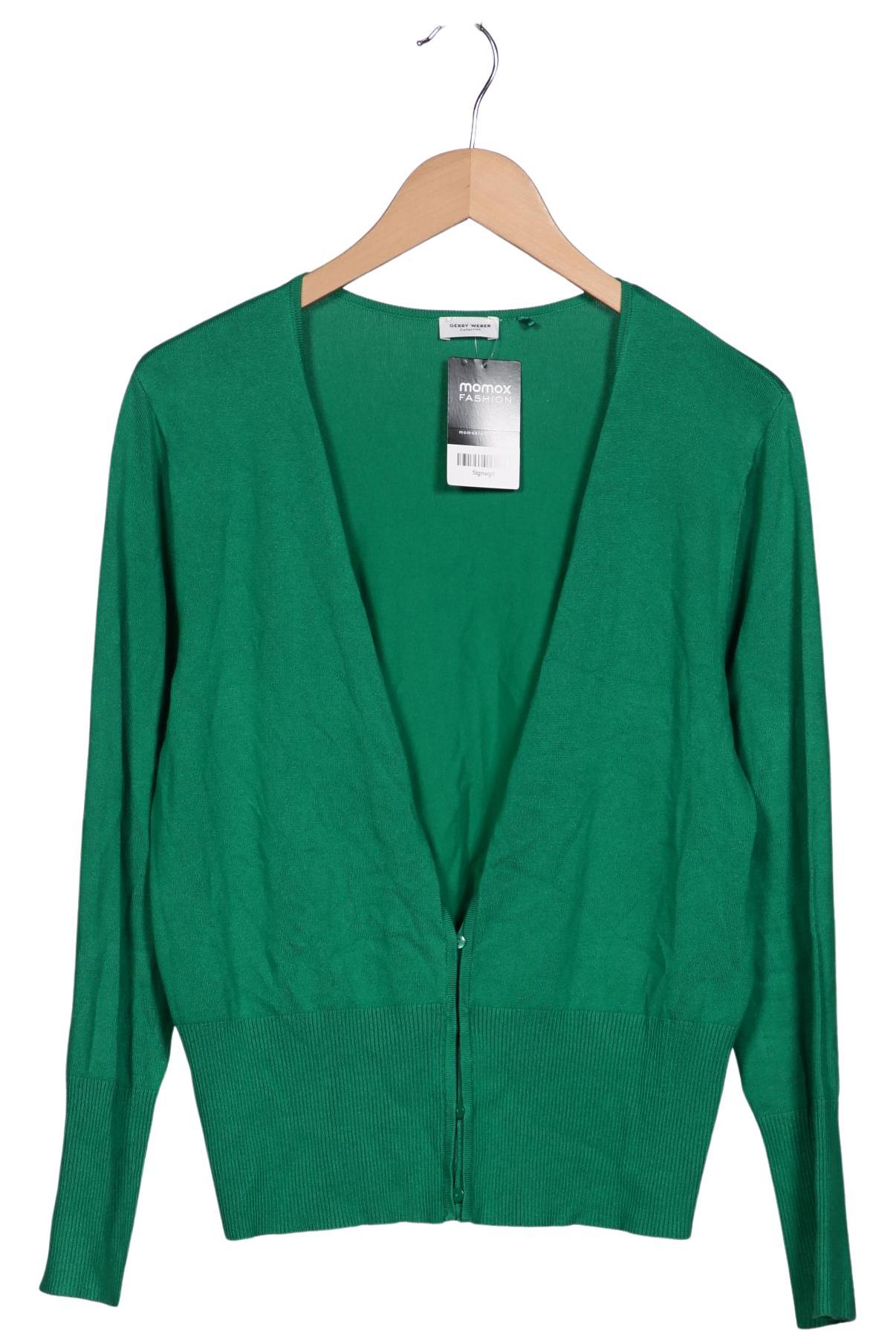 

Gerry Weber Damen Strickjacke, grün, Gr. 42