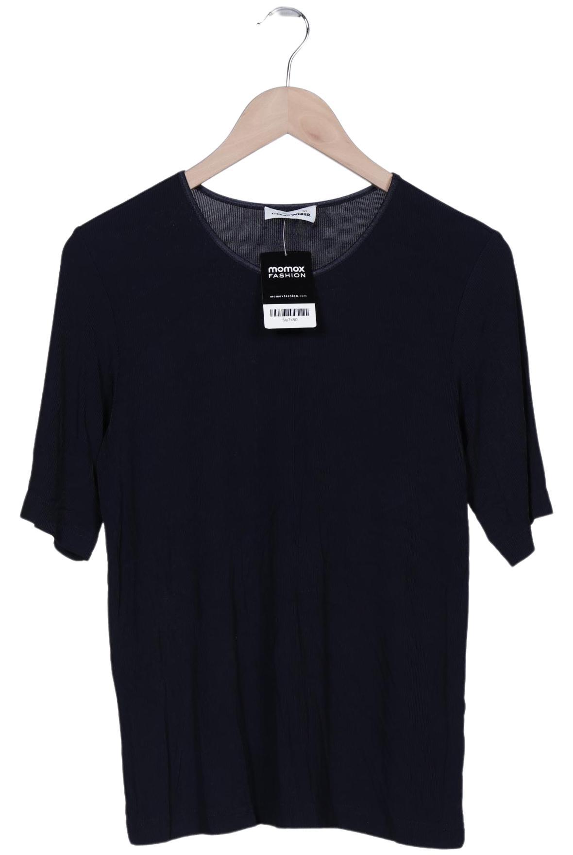 

Gerry Weber Damen T-Shirt, marineblau, Gr. 38