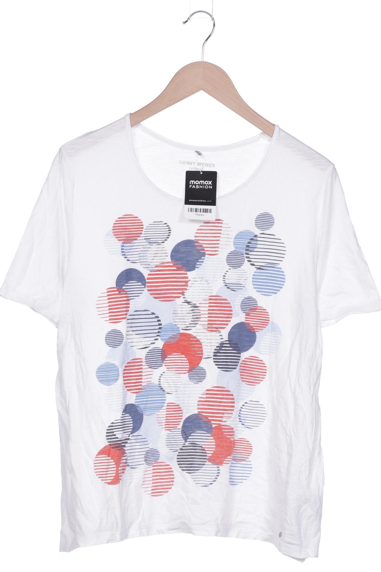 

Gerry Weber Damen T-Shirt, weiß, Gr. 46