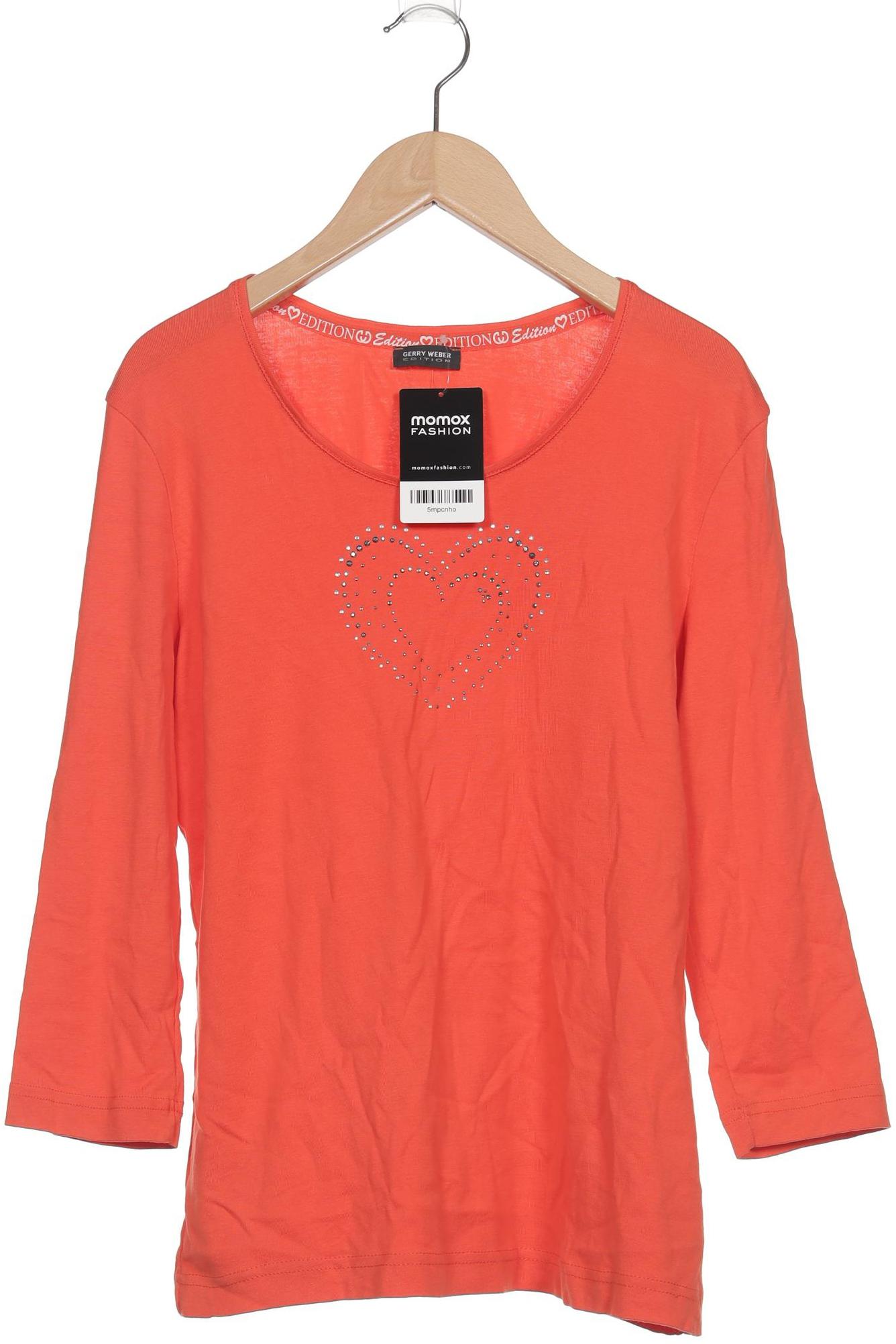 

Gerry Weber Damen Langarmshirt, orange, Gr. 42
